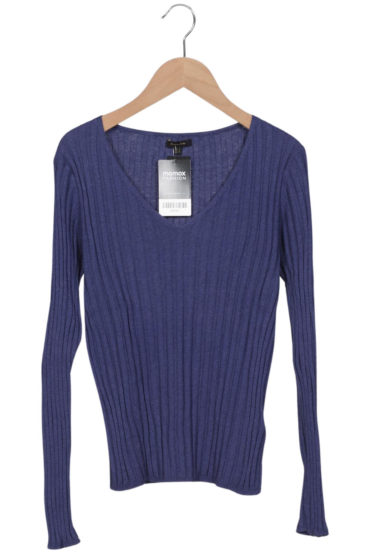 

Massimo Dutti Damen Pullover, marineblau, Gr. 36