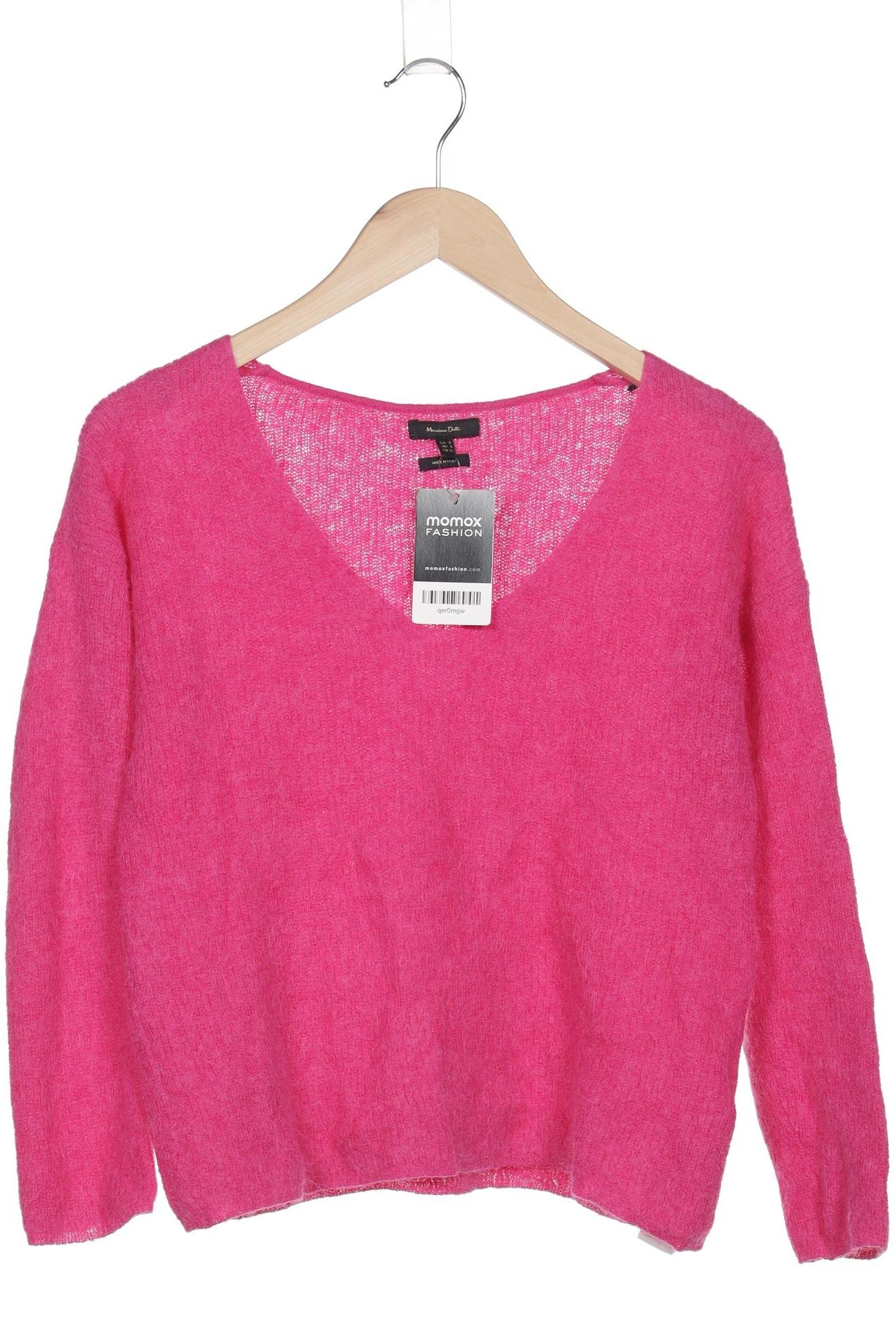 

Massimo Dutti Damen Pullover, pink, Gr. 36