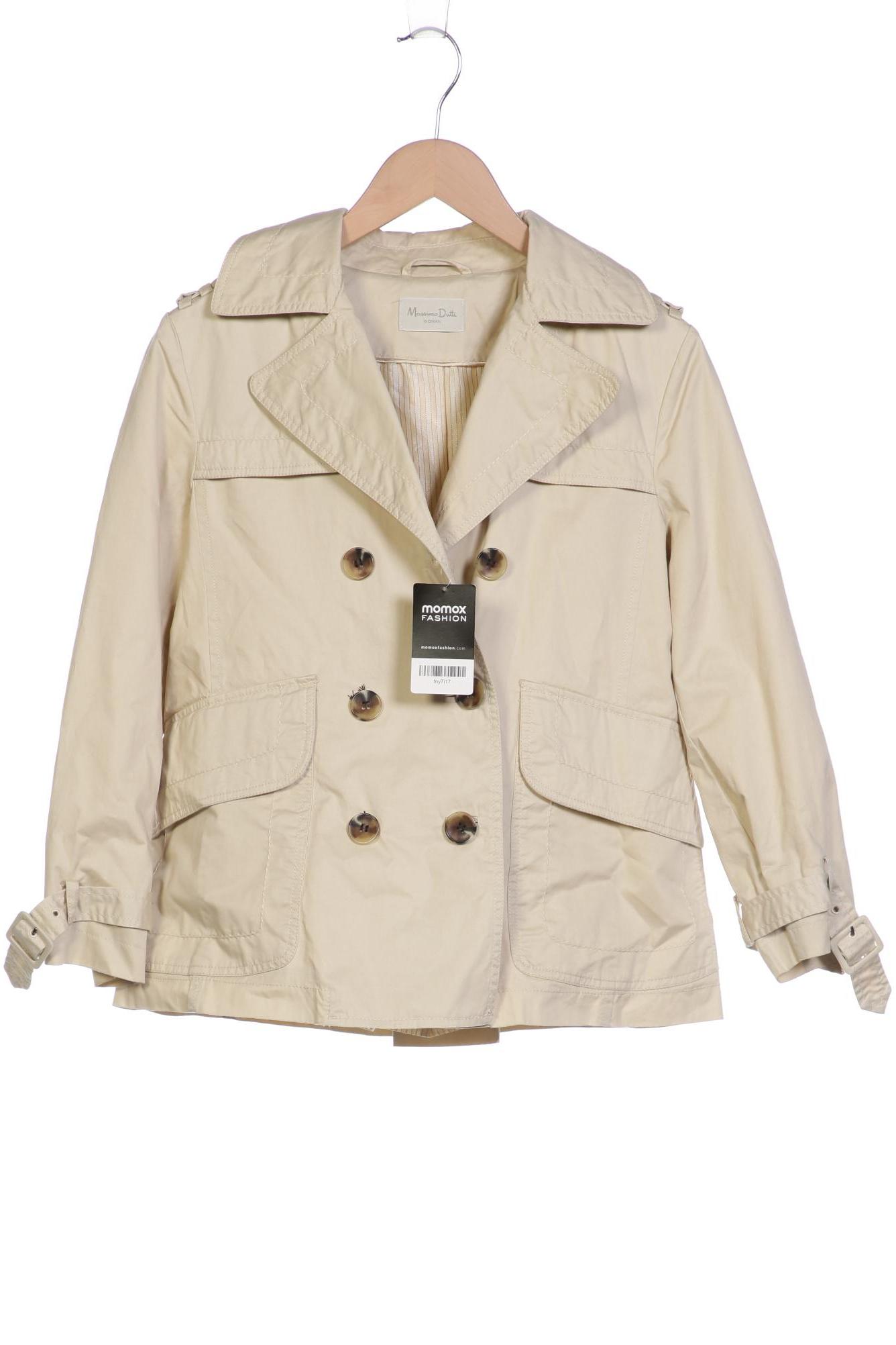 

Massimo Dutti Damen Jacke, cremeweiß, Gr. 32