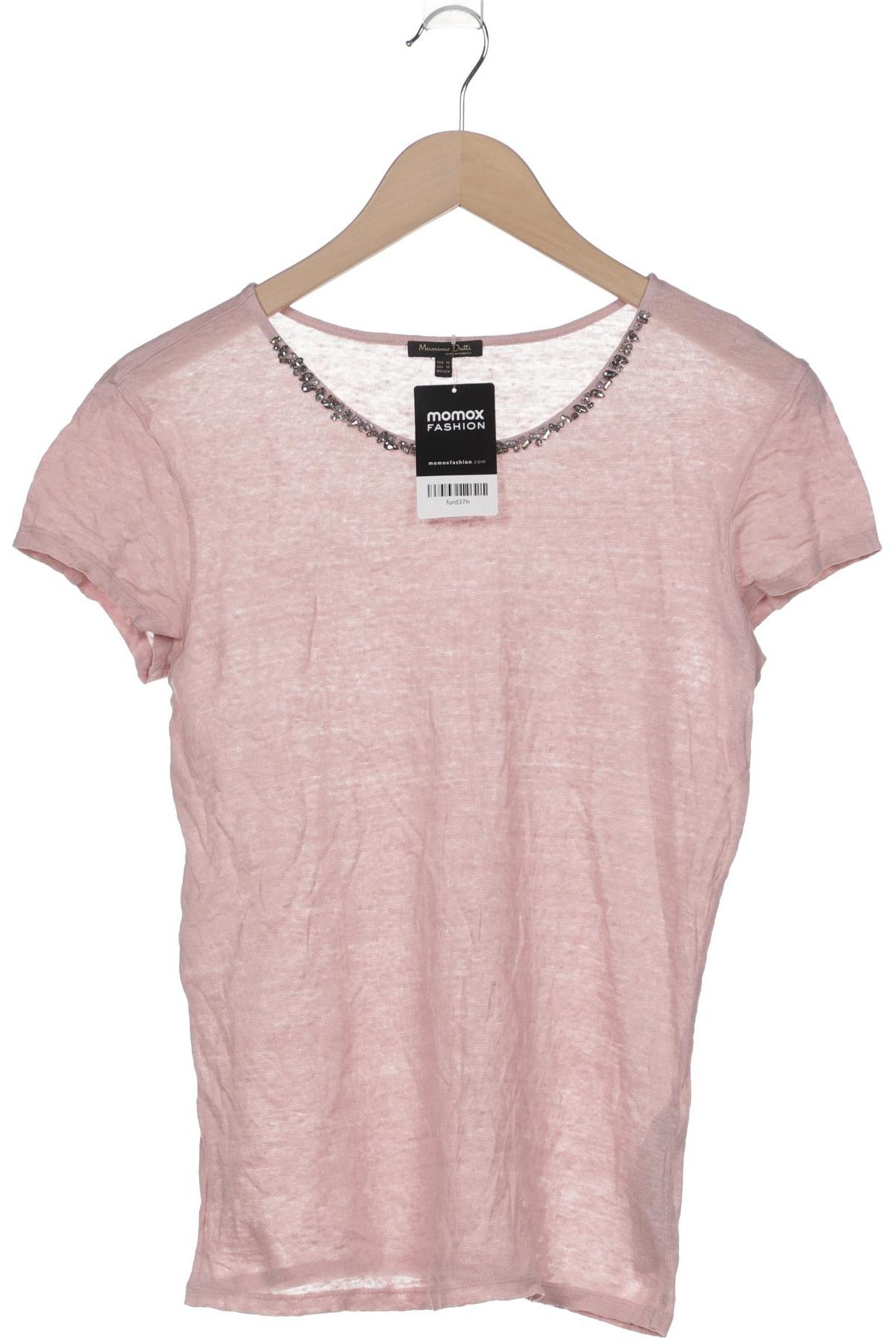 

Massimo Dutti Damen T-Shirt, pink, Gr. 34