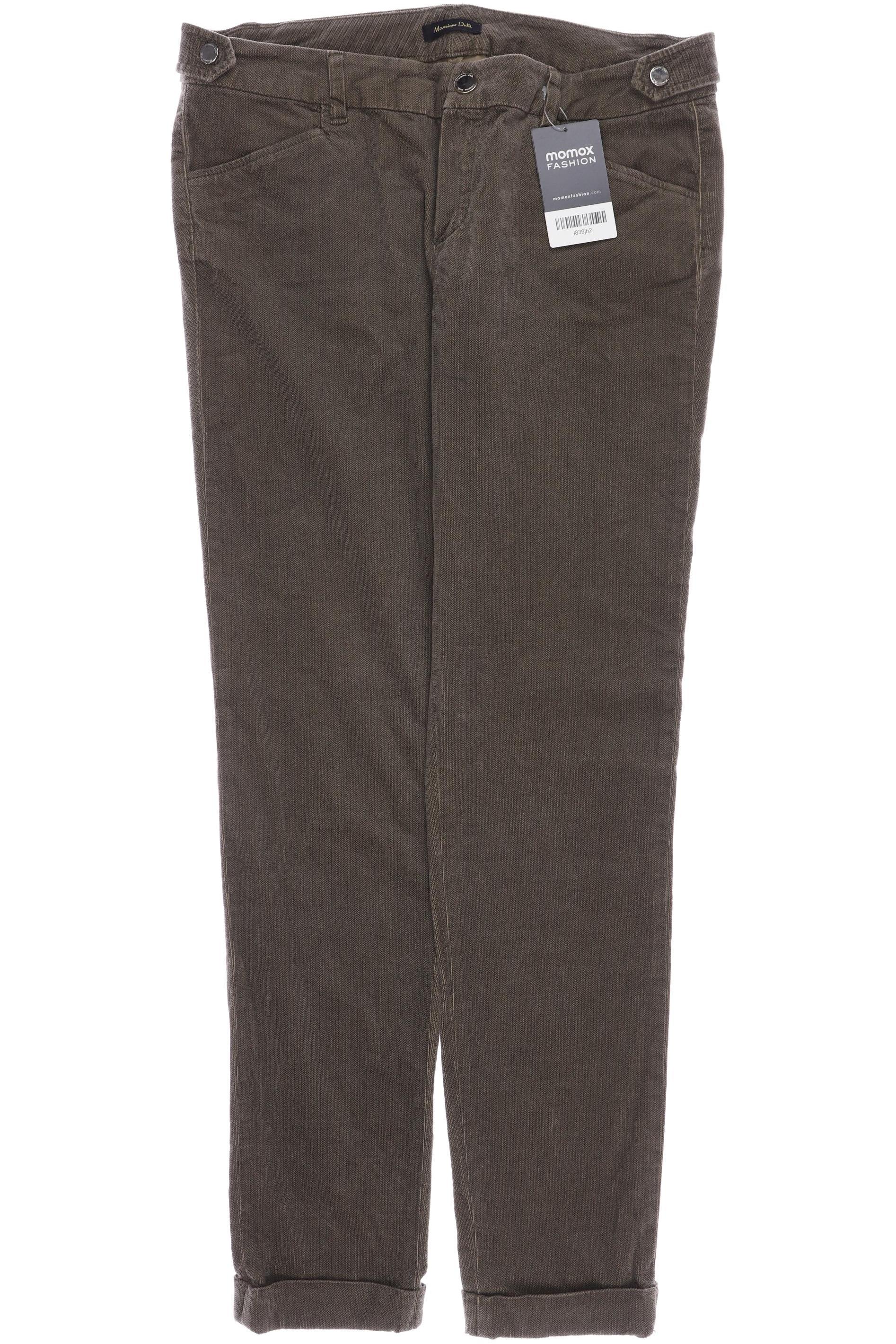 

Massimo Dutti Damen Stoffhose, braun, Gr. 31