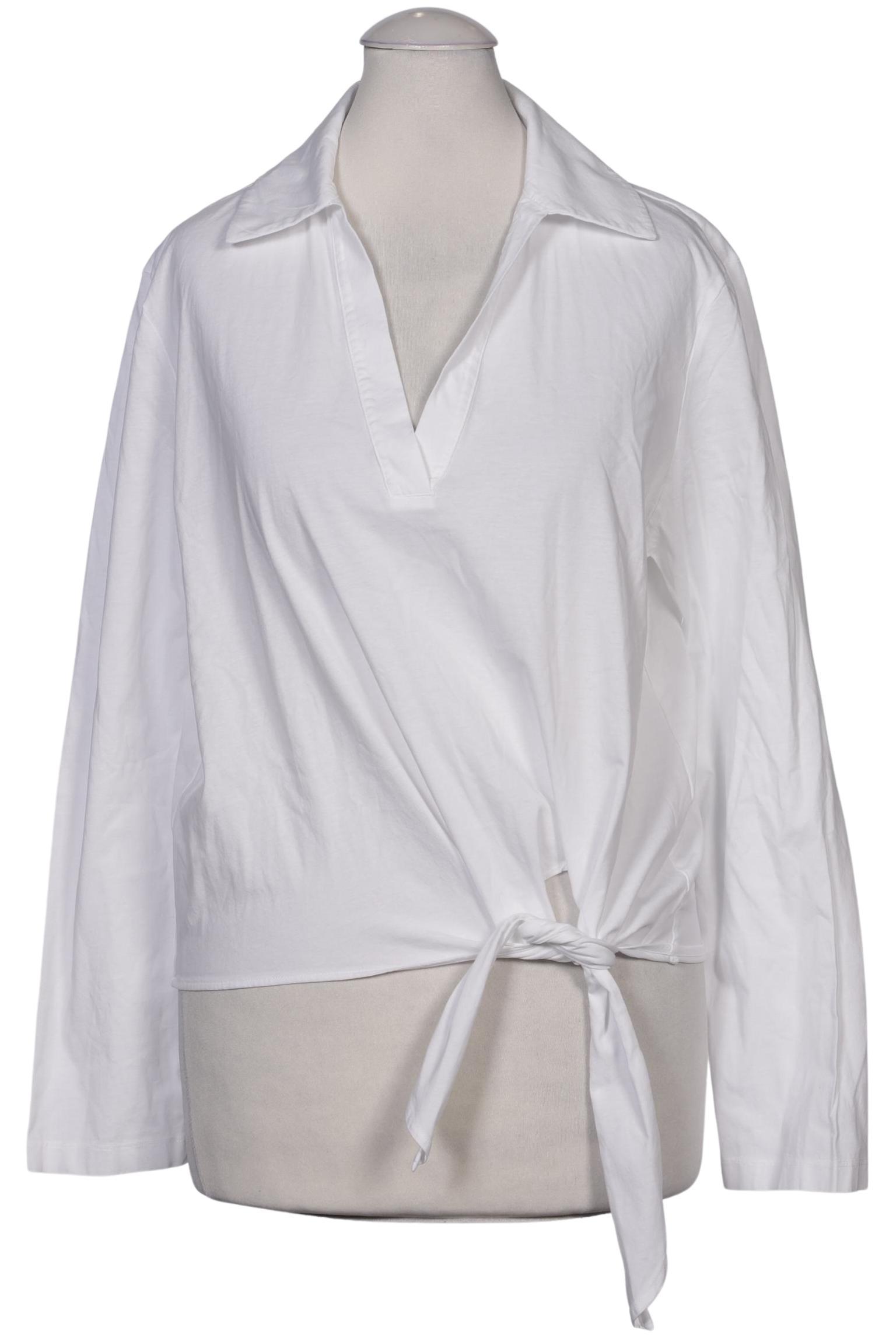 

Massimo Dutti Damen Bluse, weiß, Gr. 36