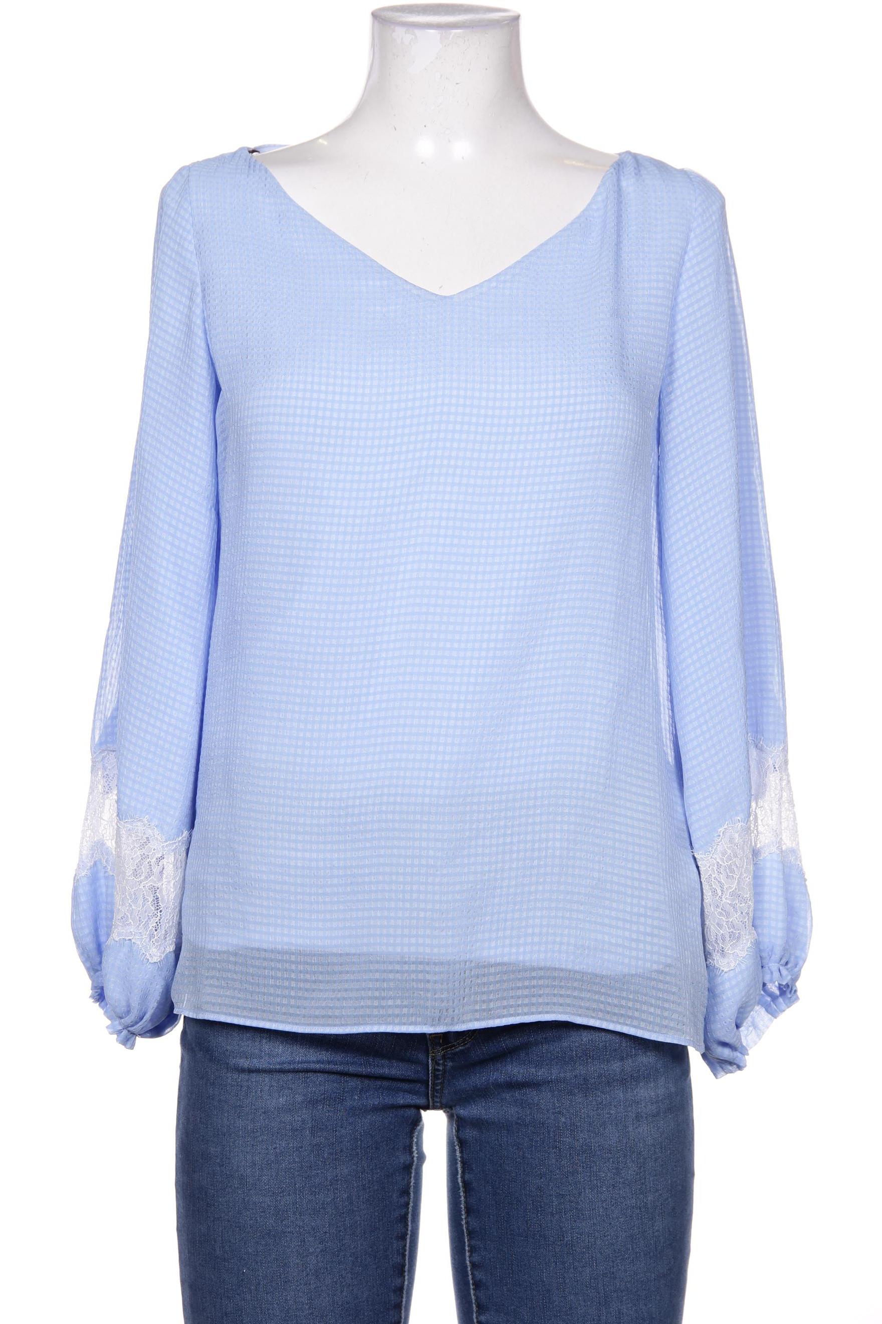 

Massimo Dutti Damen Bluse, blau, Gr. 38