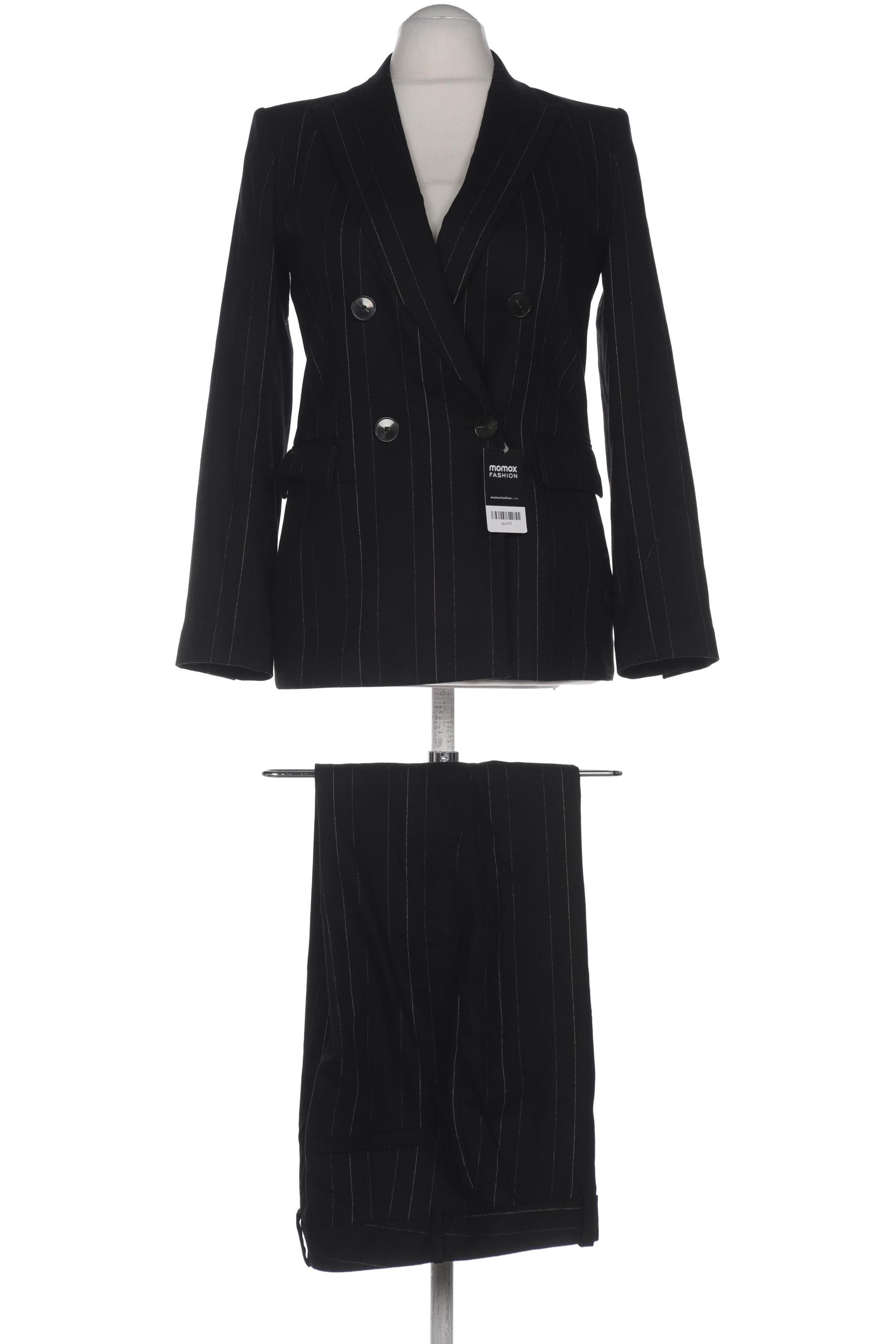 

Massimo Dutti Damen Anzug, schwarz, Gr. 40