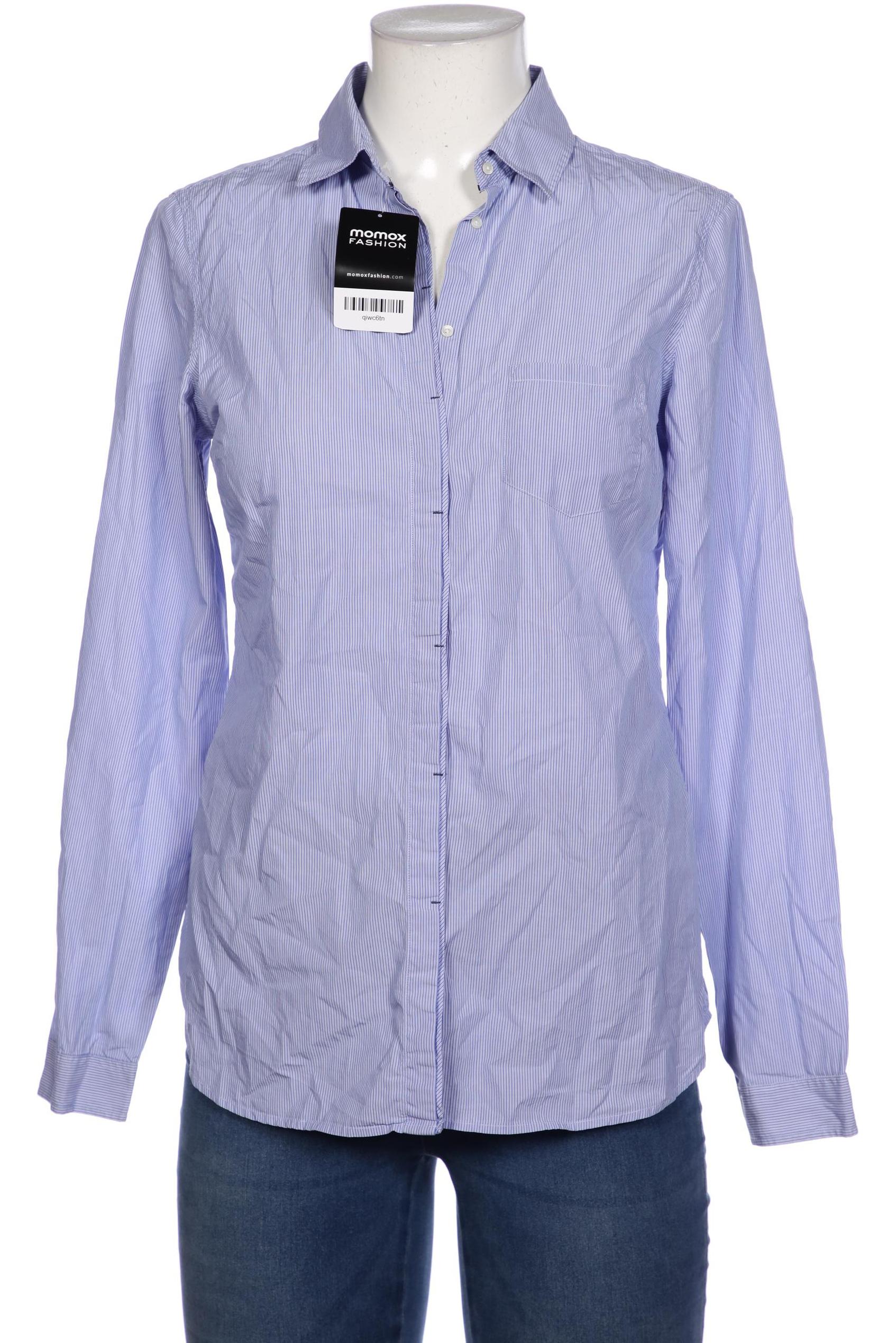 

Massimo Dutti Damen Bluse, hellblau, Gr. 40
