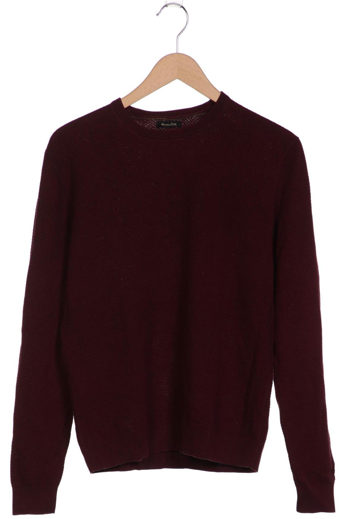 

Massimo Dutti Damen Pullover, bordeaux, Gr. 38