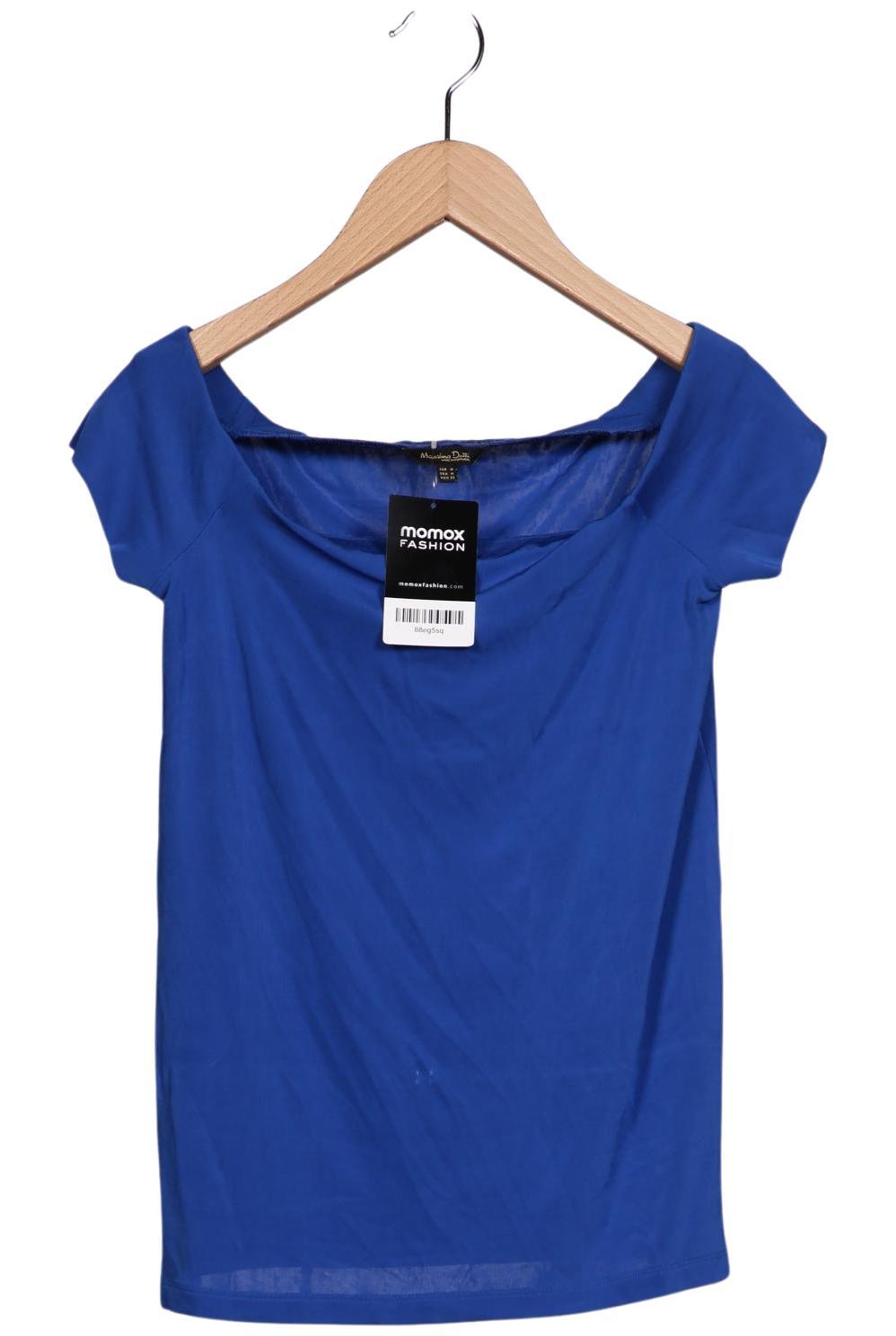 

Massimo Dutti Damen T-Shirt, blau, Gr. 38