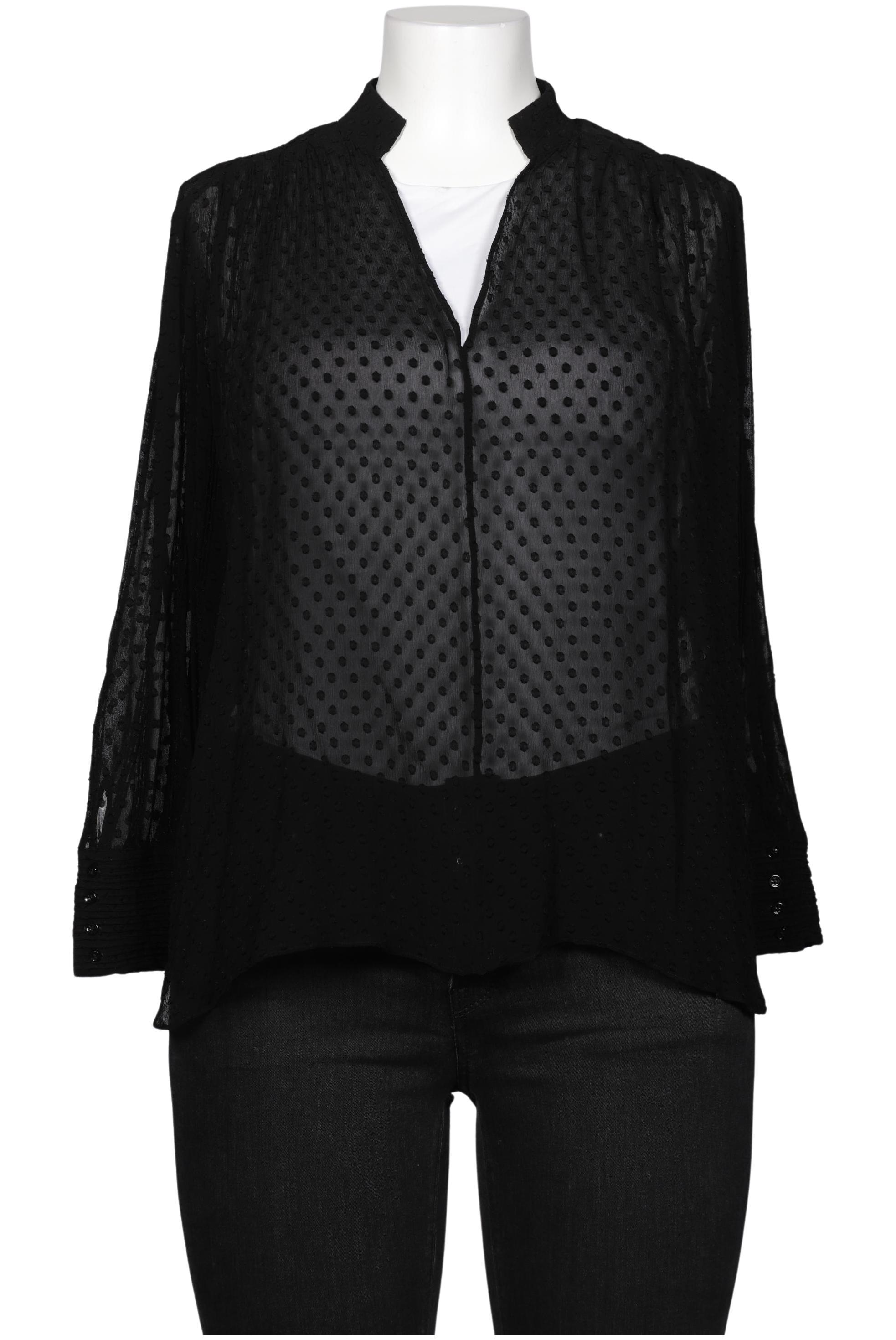 

Massimo Dutti Damen Bluse, schwarz, Gr. 42