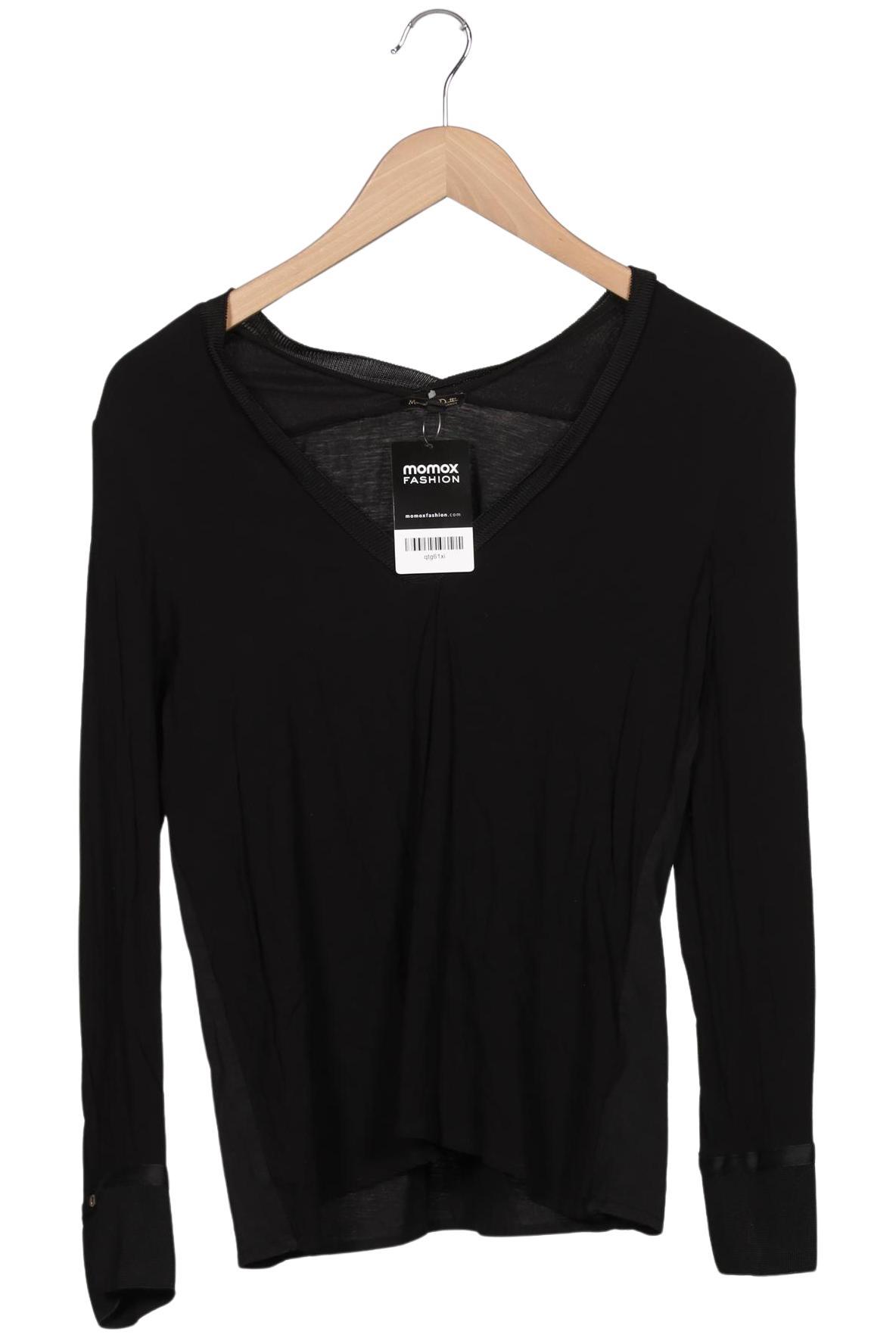 

Massimo Dutti Damen Langarmshirt, schwarz, Gr. 34