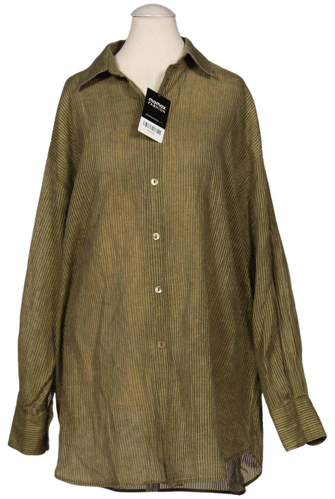 

Massimo Dutti Damen Bluse, grün, Gr. 34