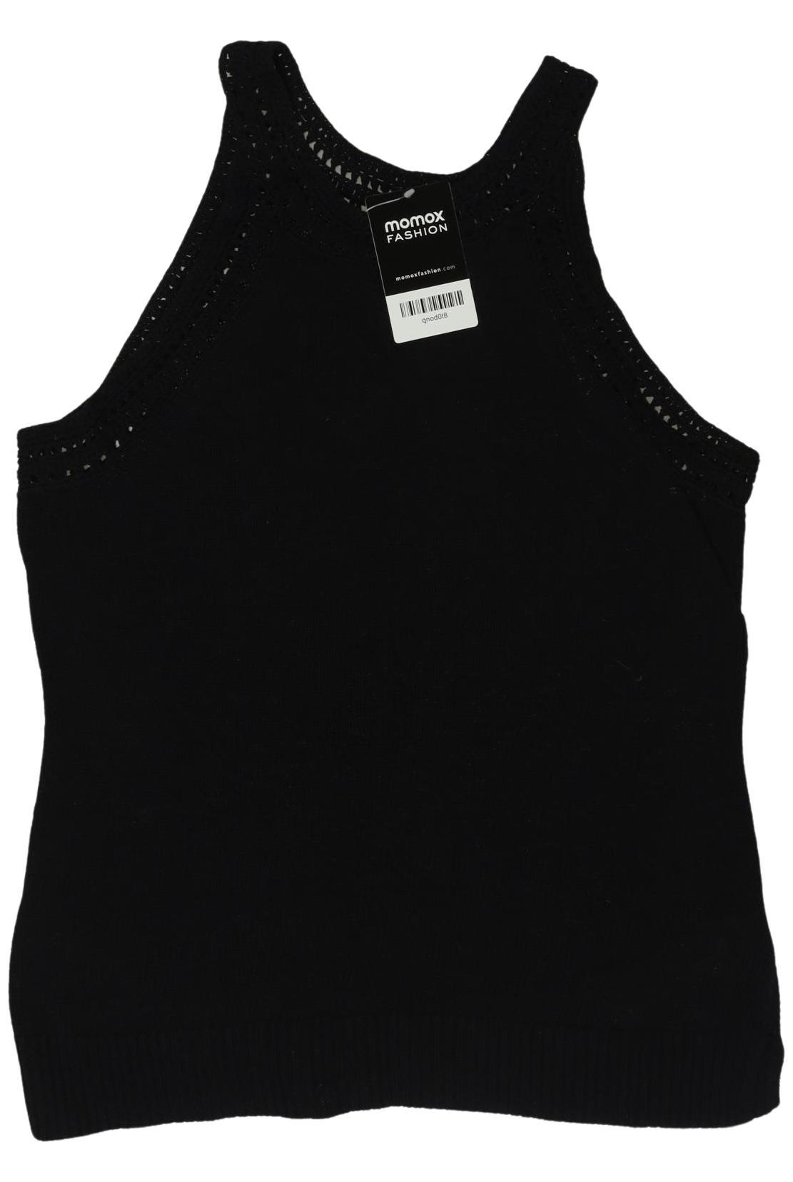 

Massimo Dutti Damen Top, schwarz, Gr. 38