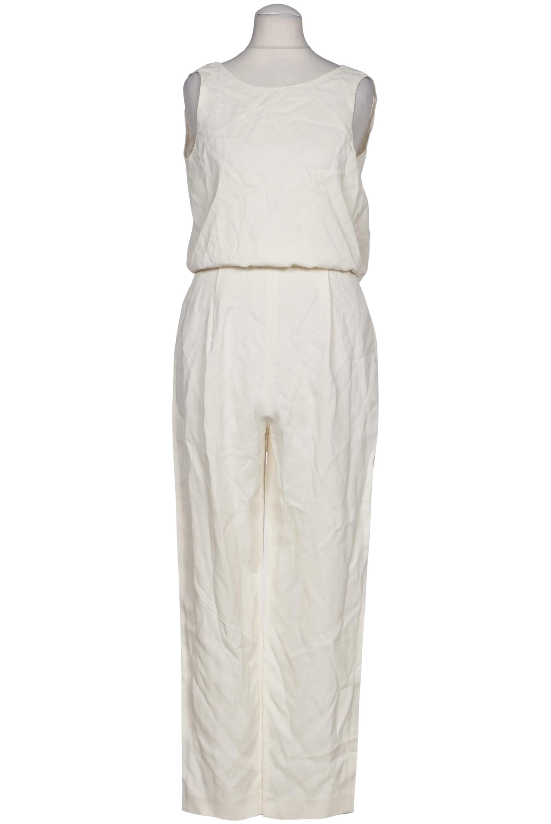 

Massimo Dutti Damen Jumpsuit/Overall, cremeweiß, Gr. 36