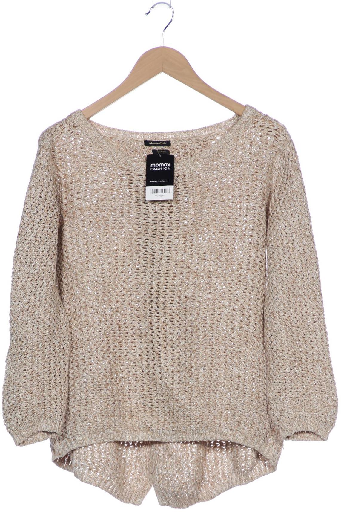 

Massimo Dutti Damen Pullover, beige, Gr. 42