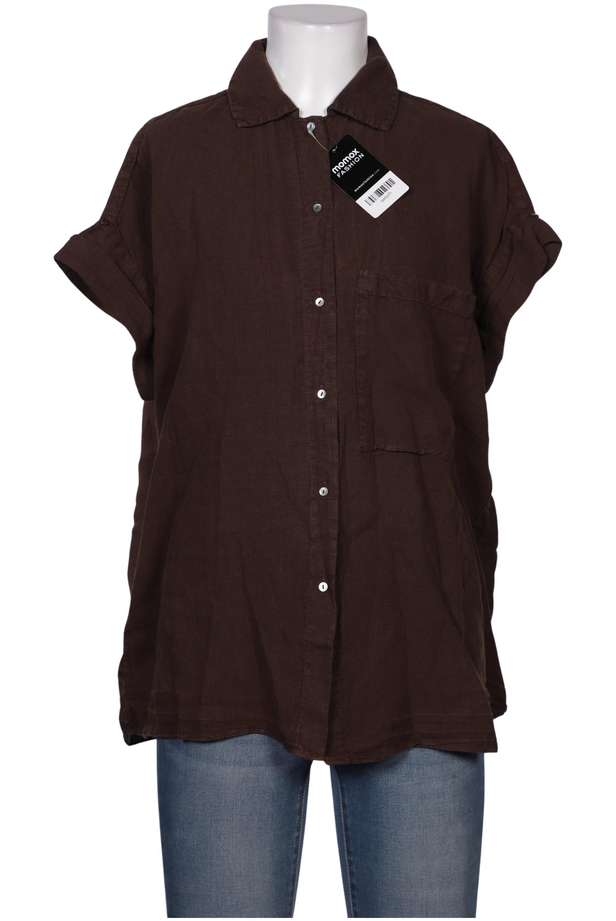 

Massimo Dutti Damen Bluse, braun, Gr. 40