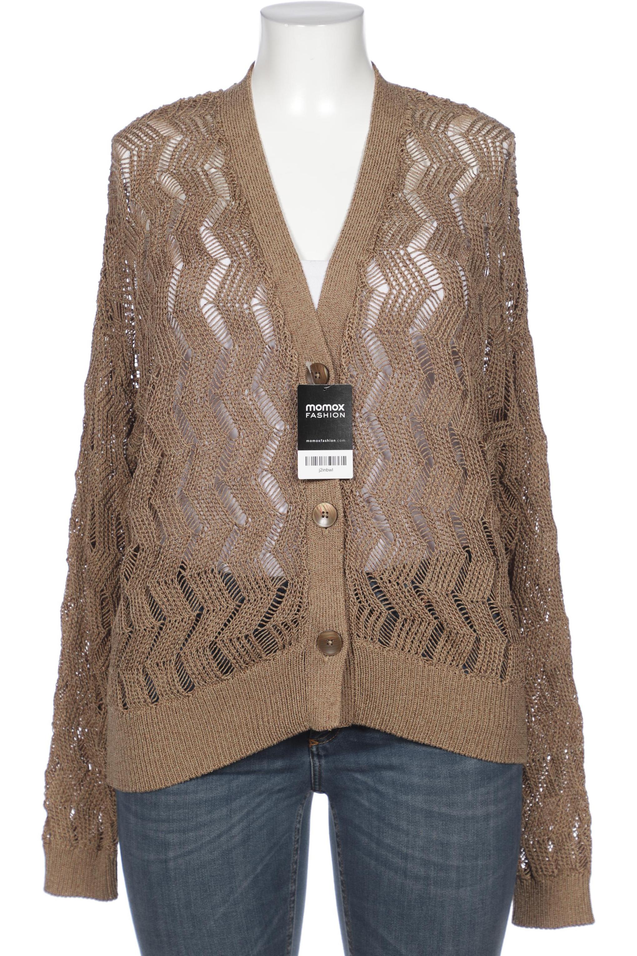 

Massimo Dutti Damen Strickjacke, braun, Gr. 42