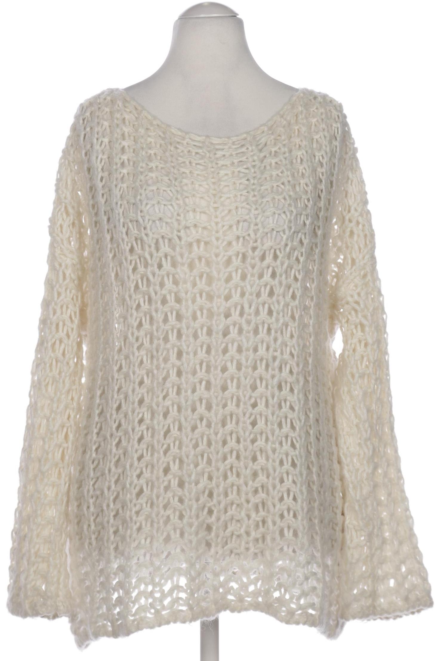 

Massimo Dutti Damen Pullover, weiß, Gr. 38