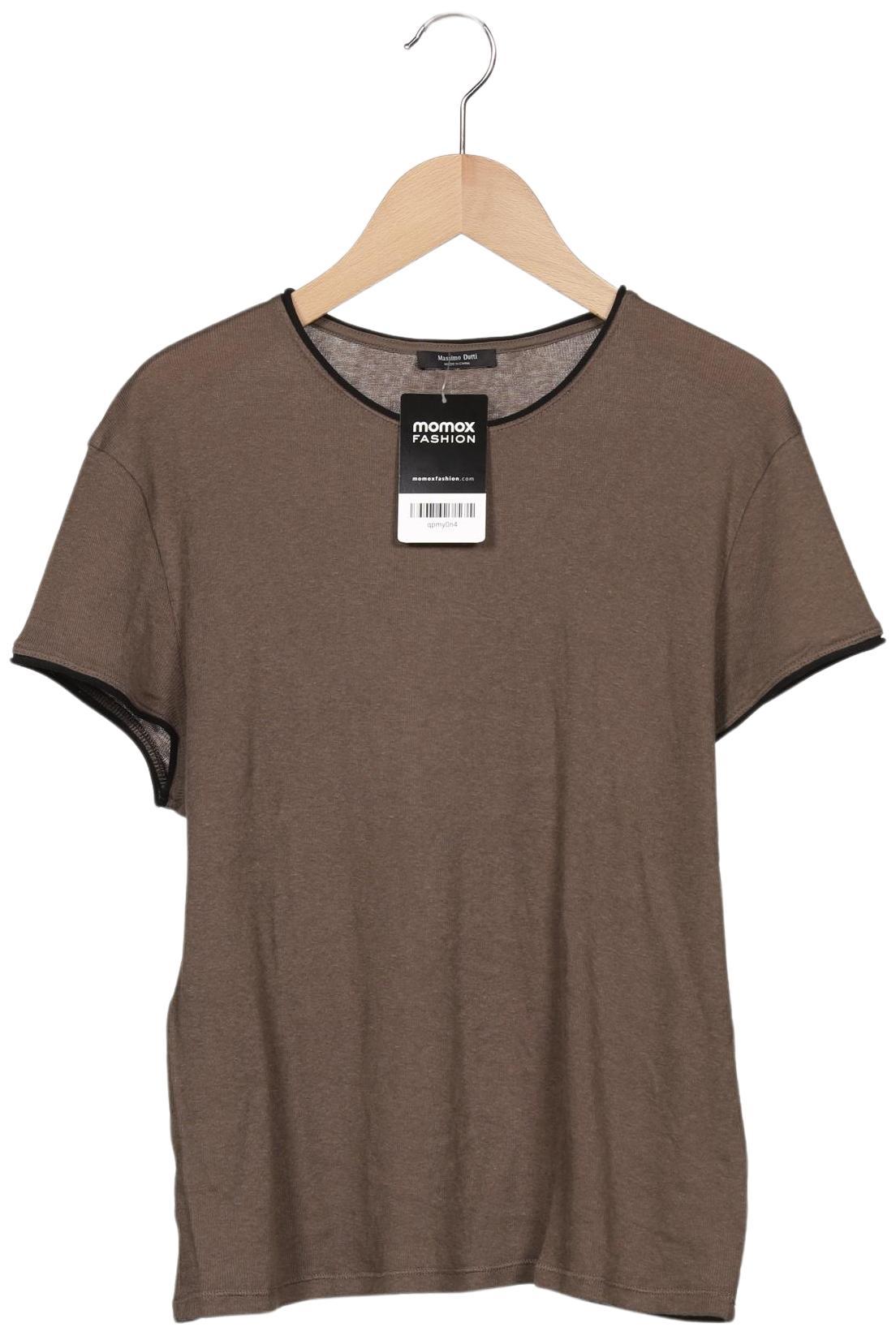 

Massimo Dutti Damen T-Shirt, braun, Gr. 42