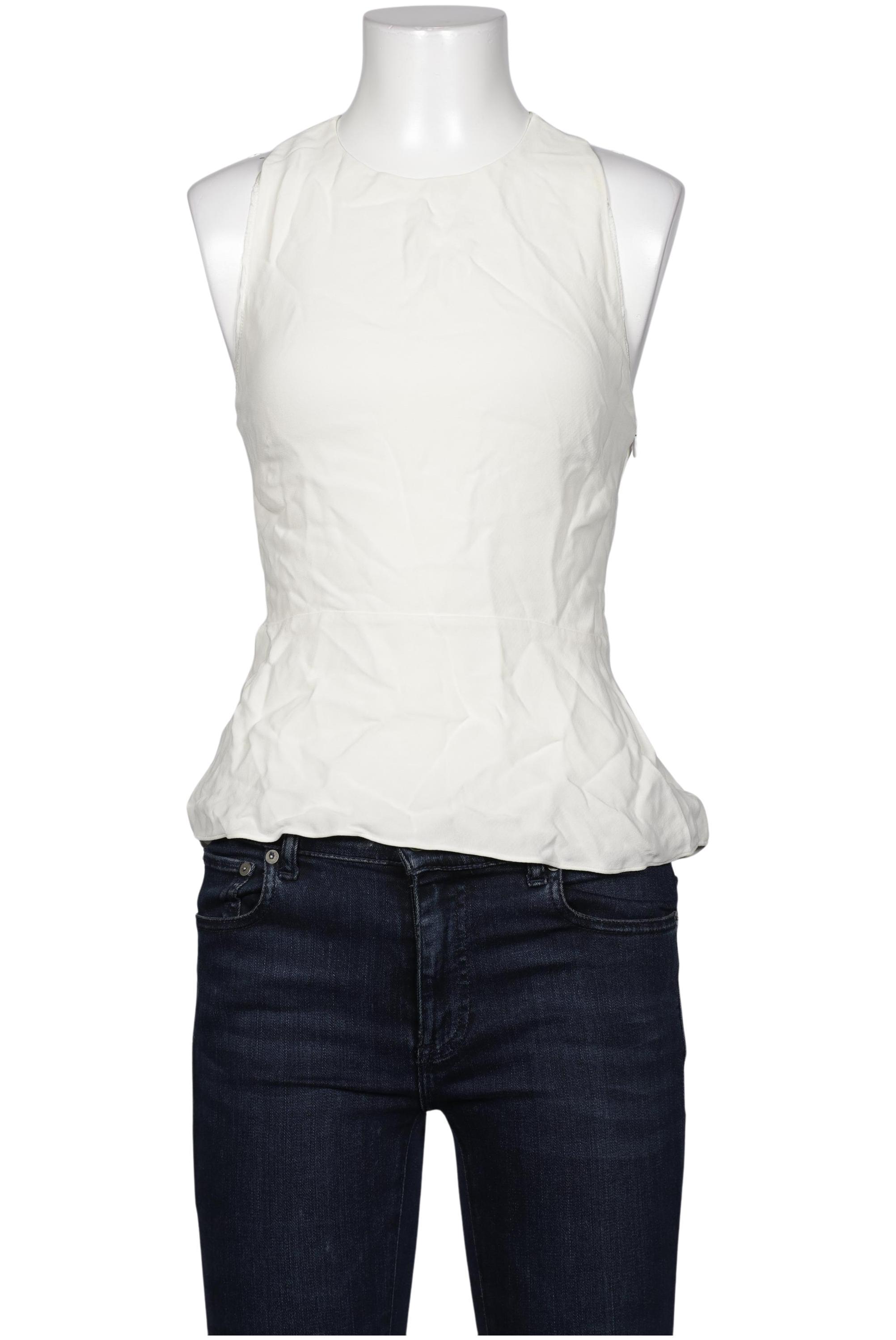 

Massimo Dutti Damen Top, cremeweiß, Gr. 38