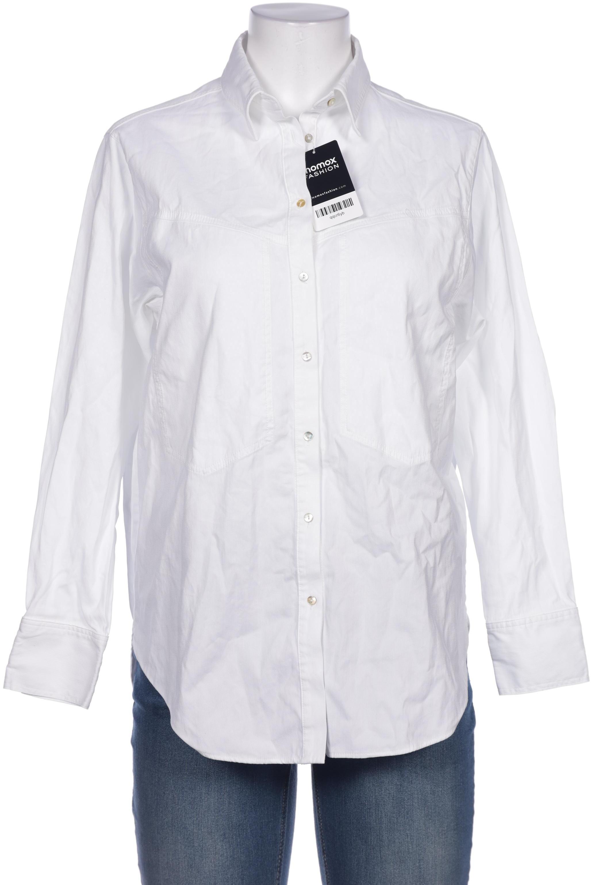 

Massimo Dutti Damen Bluse, weiß, Gr. 38