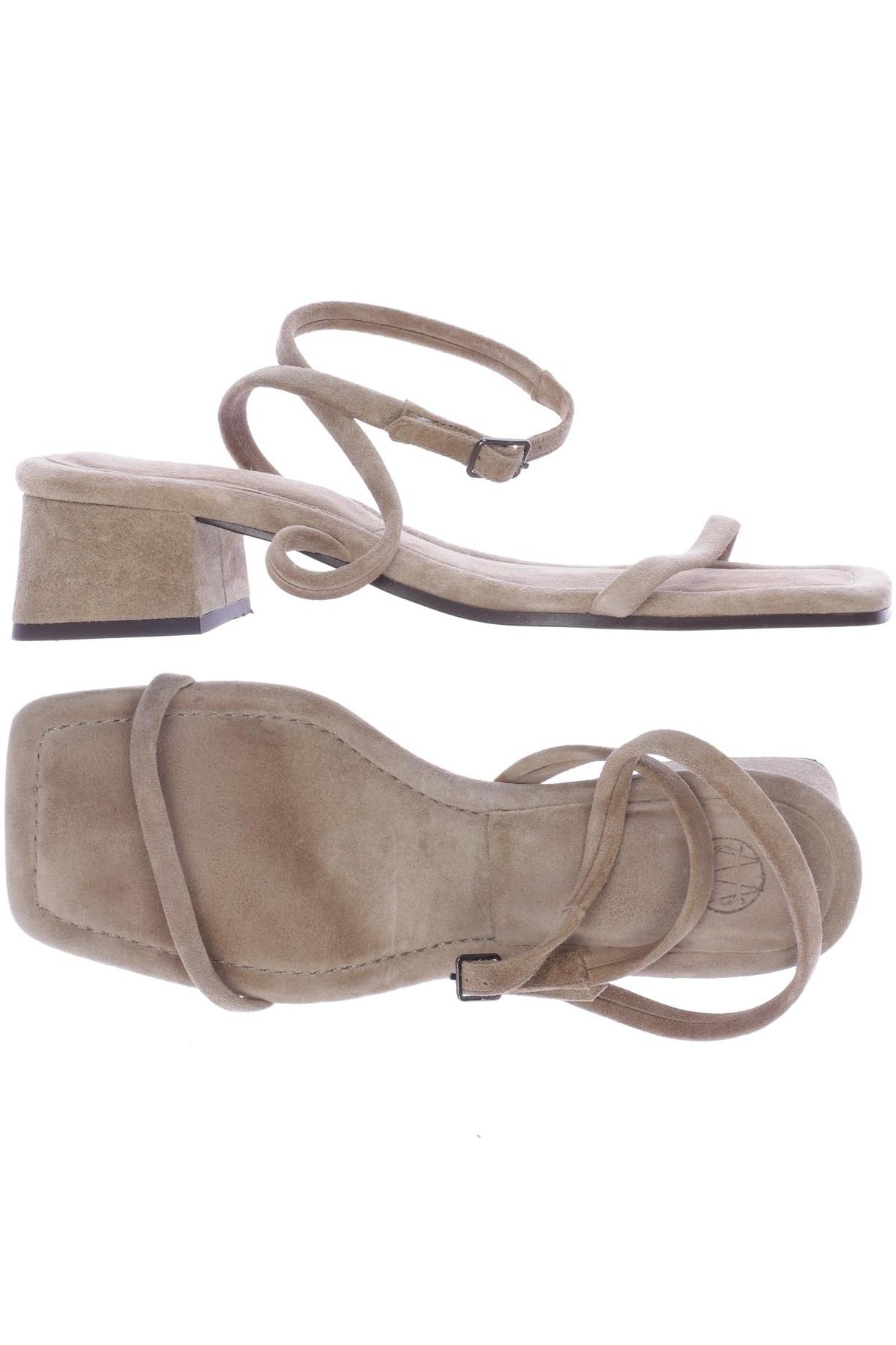 

Massimo Dutti Damen Sandale, beige