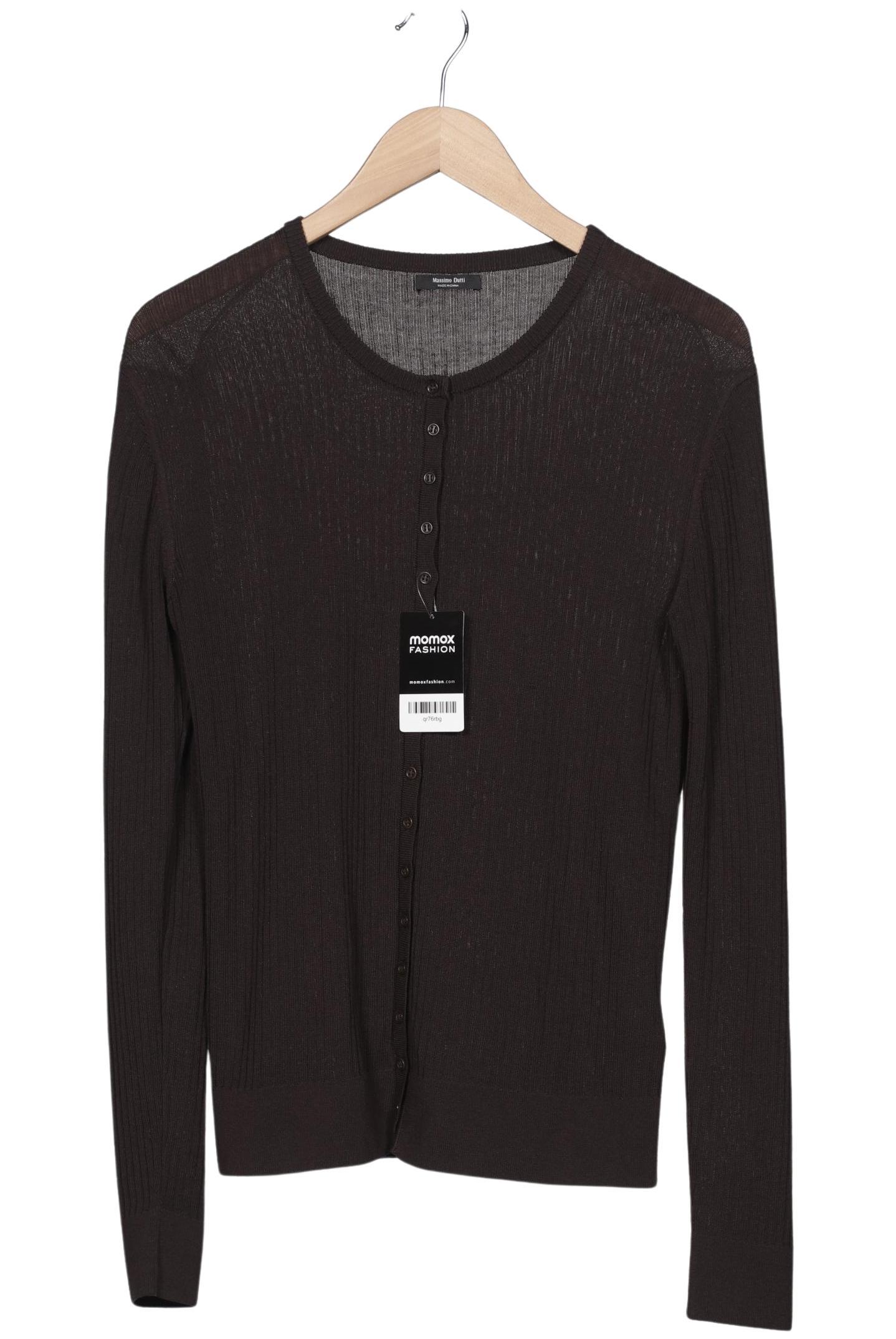 

Massimo Dutti Damen Strickjacke, braun, Gr. 42