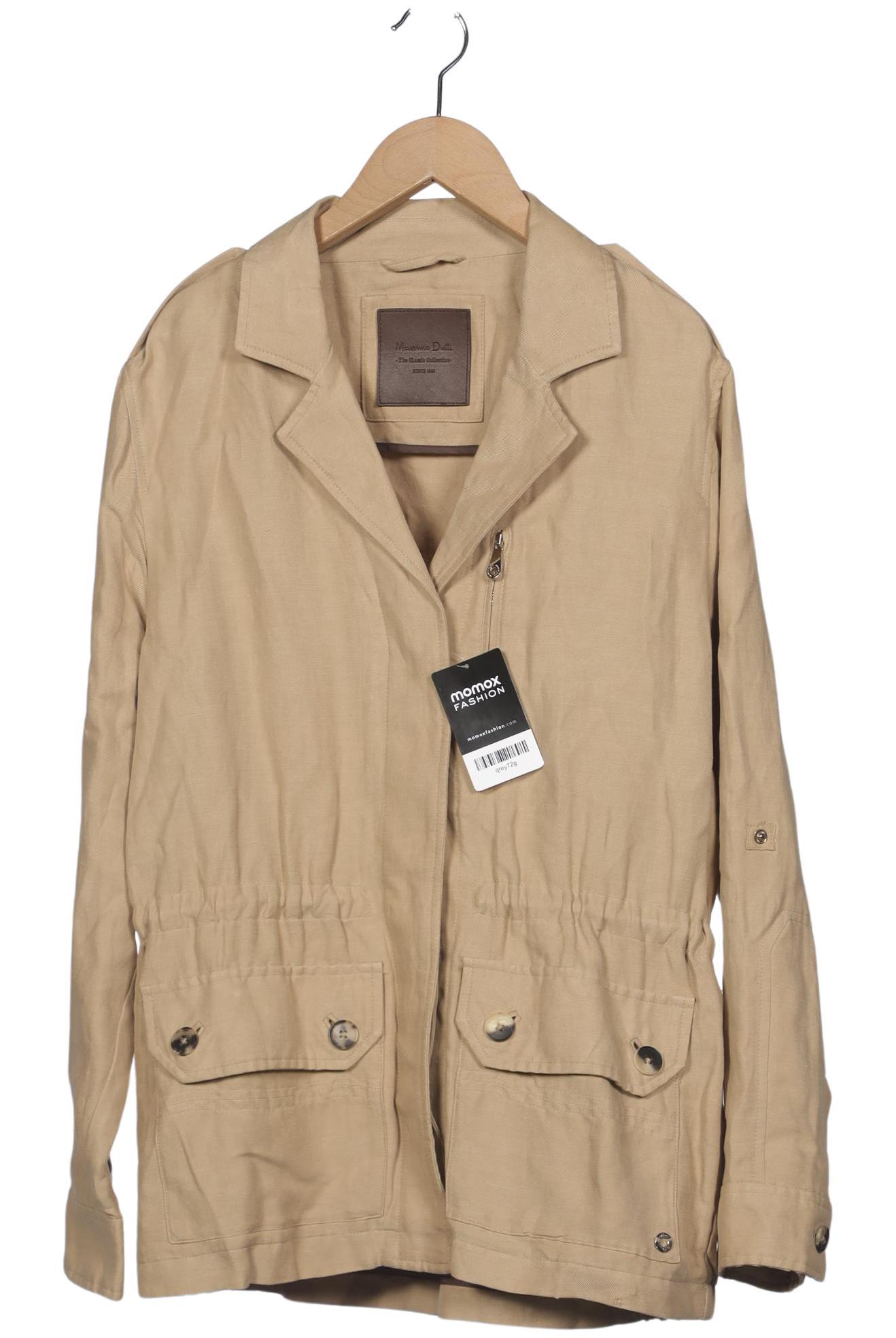 

Massimo Dutti Damen Jacke, beige, Gr. 38