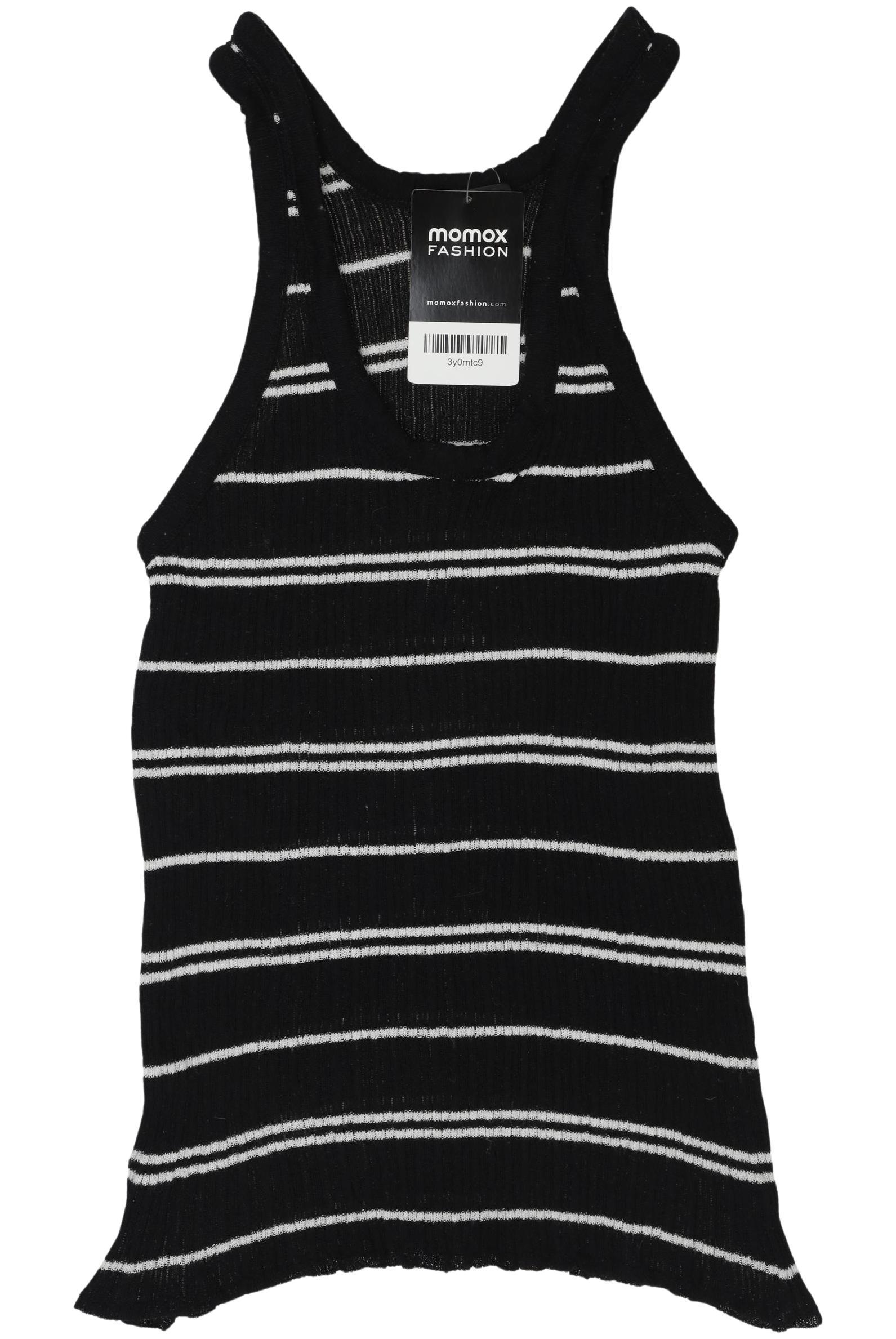 

Massimo Dutti Damen Top, schwarz, Gr. 38