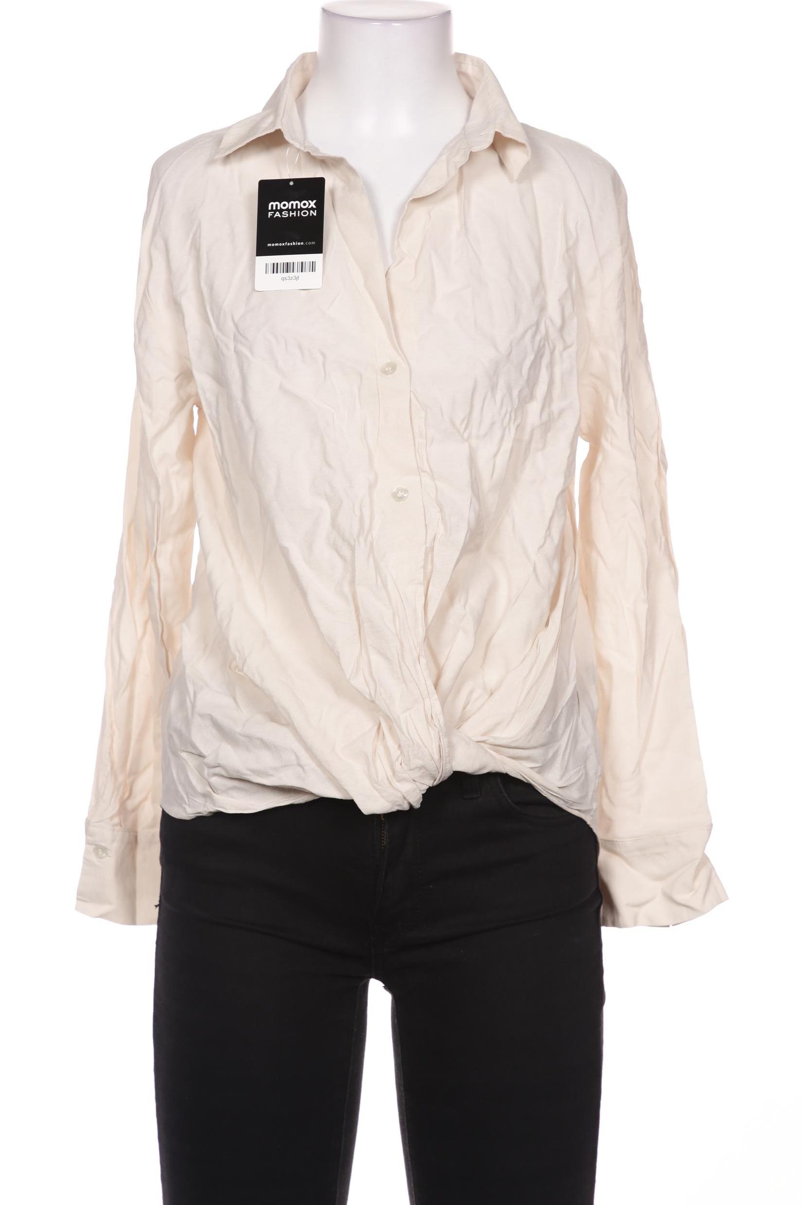 

Massimo Dutti Damen Bluse, cremeweiß, Gr. 34