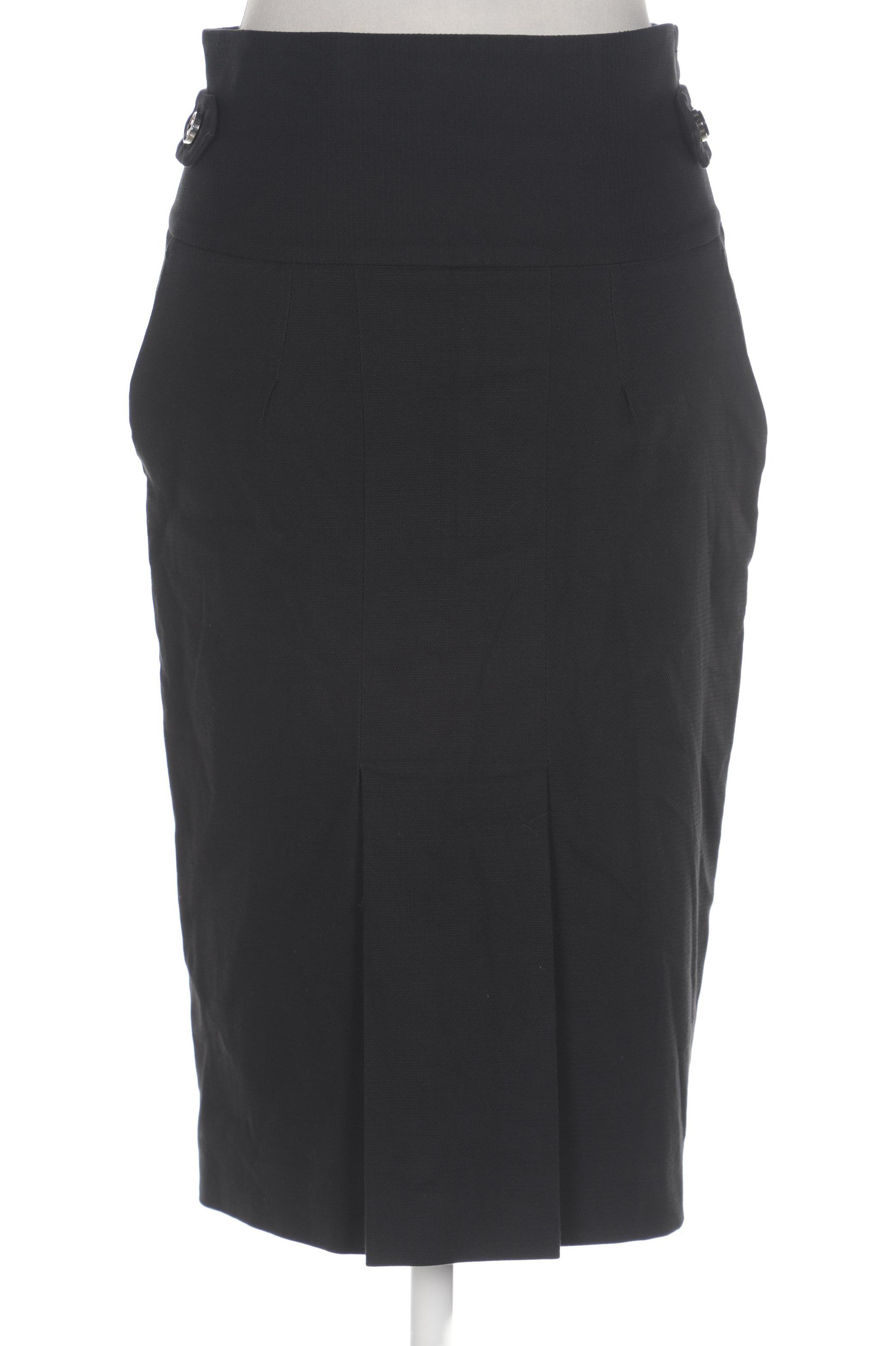 

Massimo Dutti Damen Rock, schwarz, Gr. 36