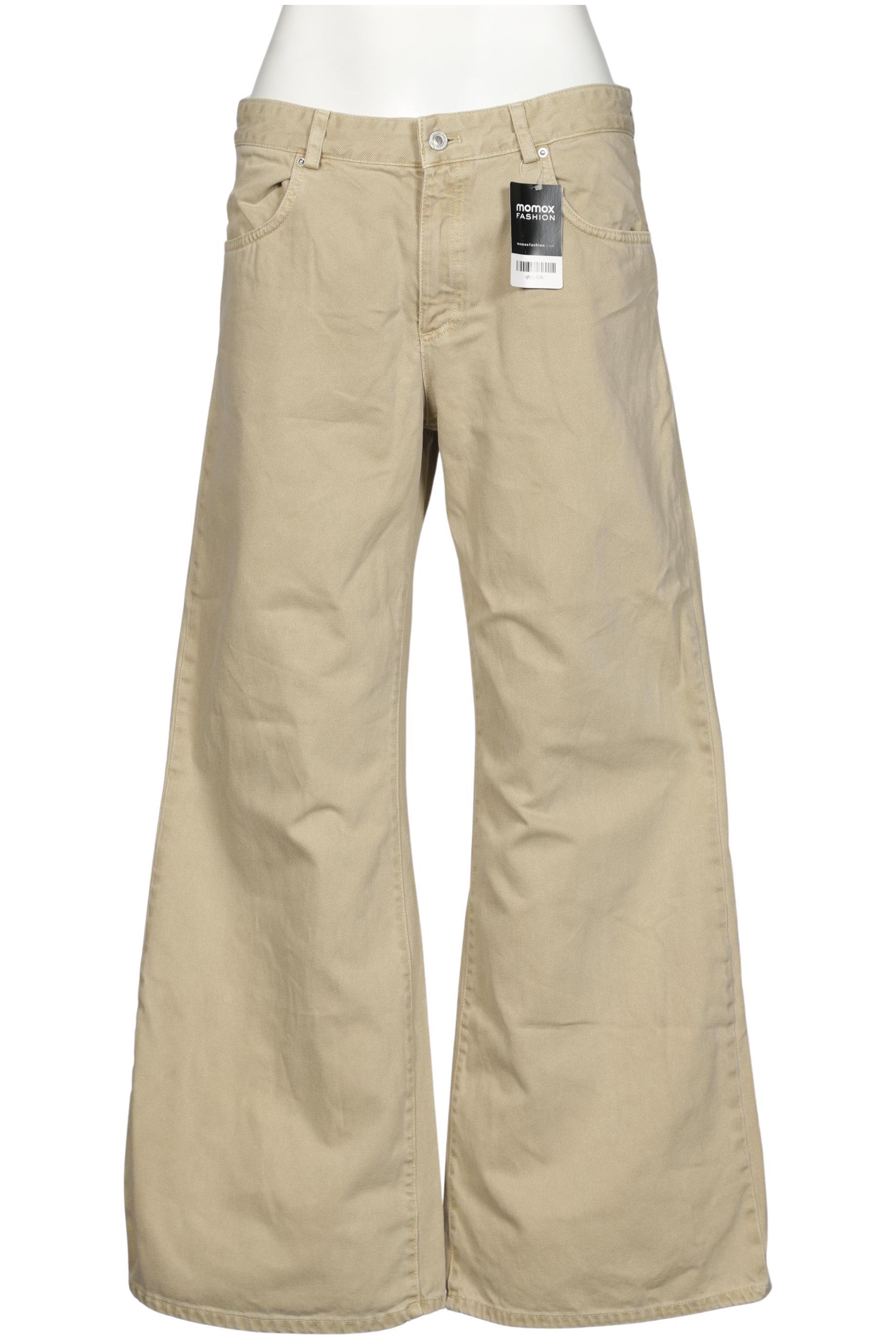 

Massimo Dutti Damen Jeans, beige, Gr. 42