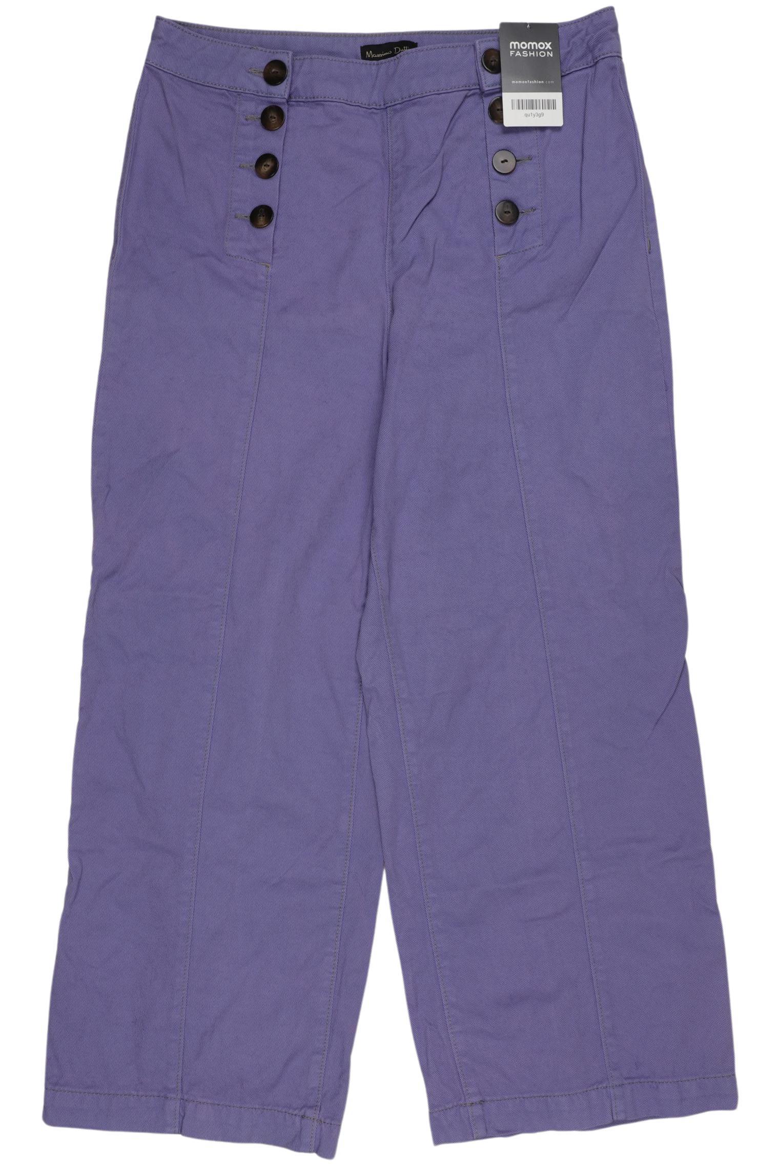 

Massimo Dutti Damen Stoffhose, flieder, Gr. 40