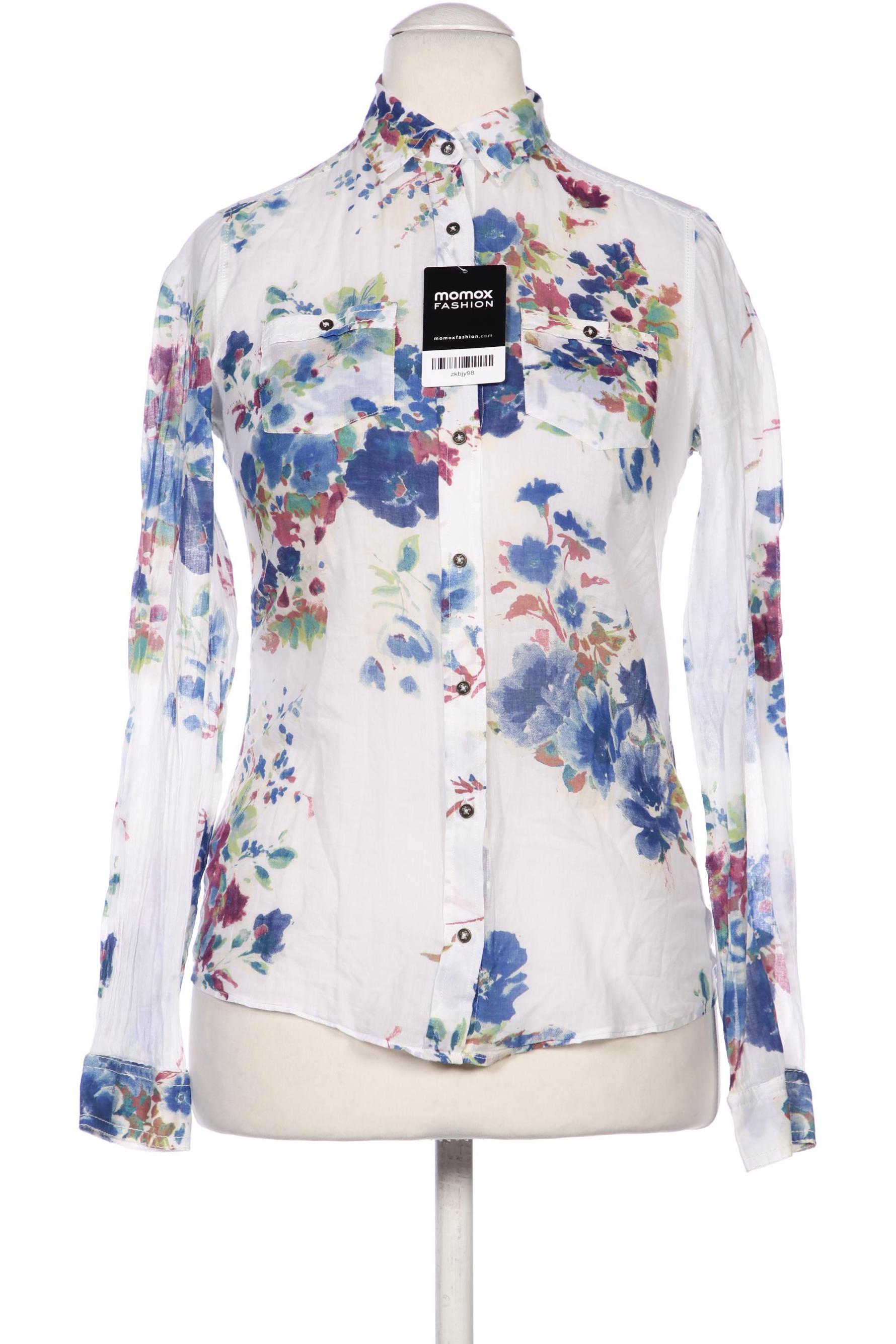 

Massimo Dutti Damen Bluse, marineblau, Gr. 36
