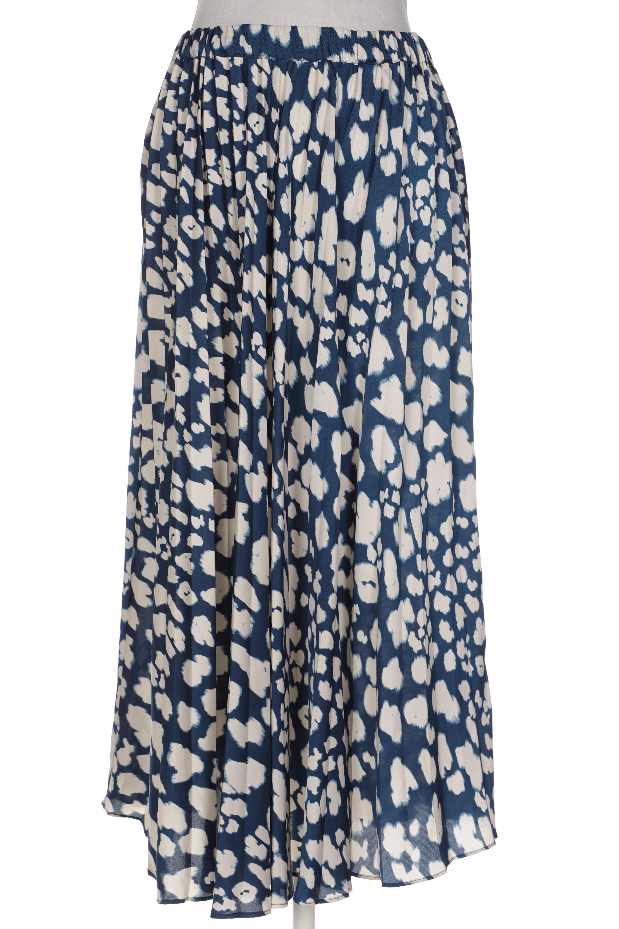 

Massimo Dutti Damen Rock, blau, Gr. 38