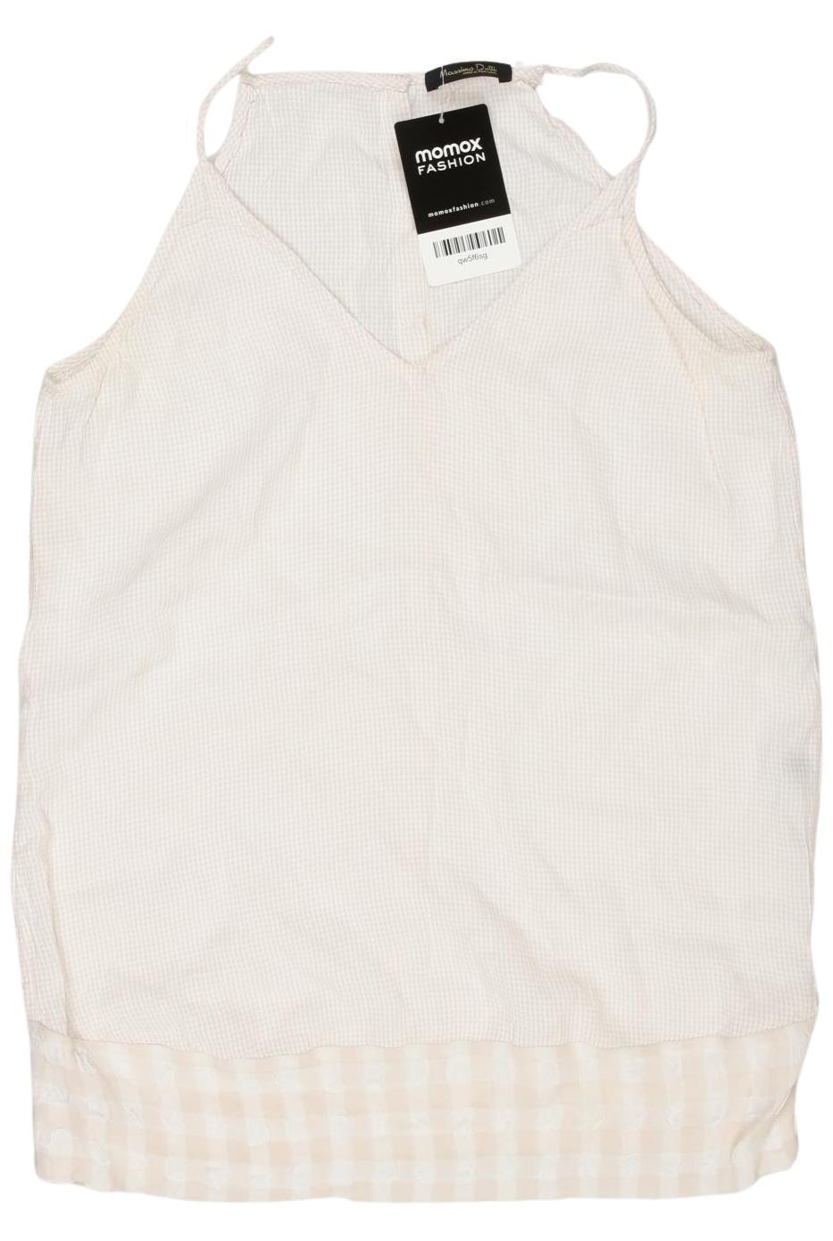 

Massimo Dutti Damen Top, beige, Gr. 34