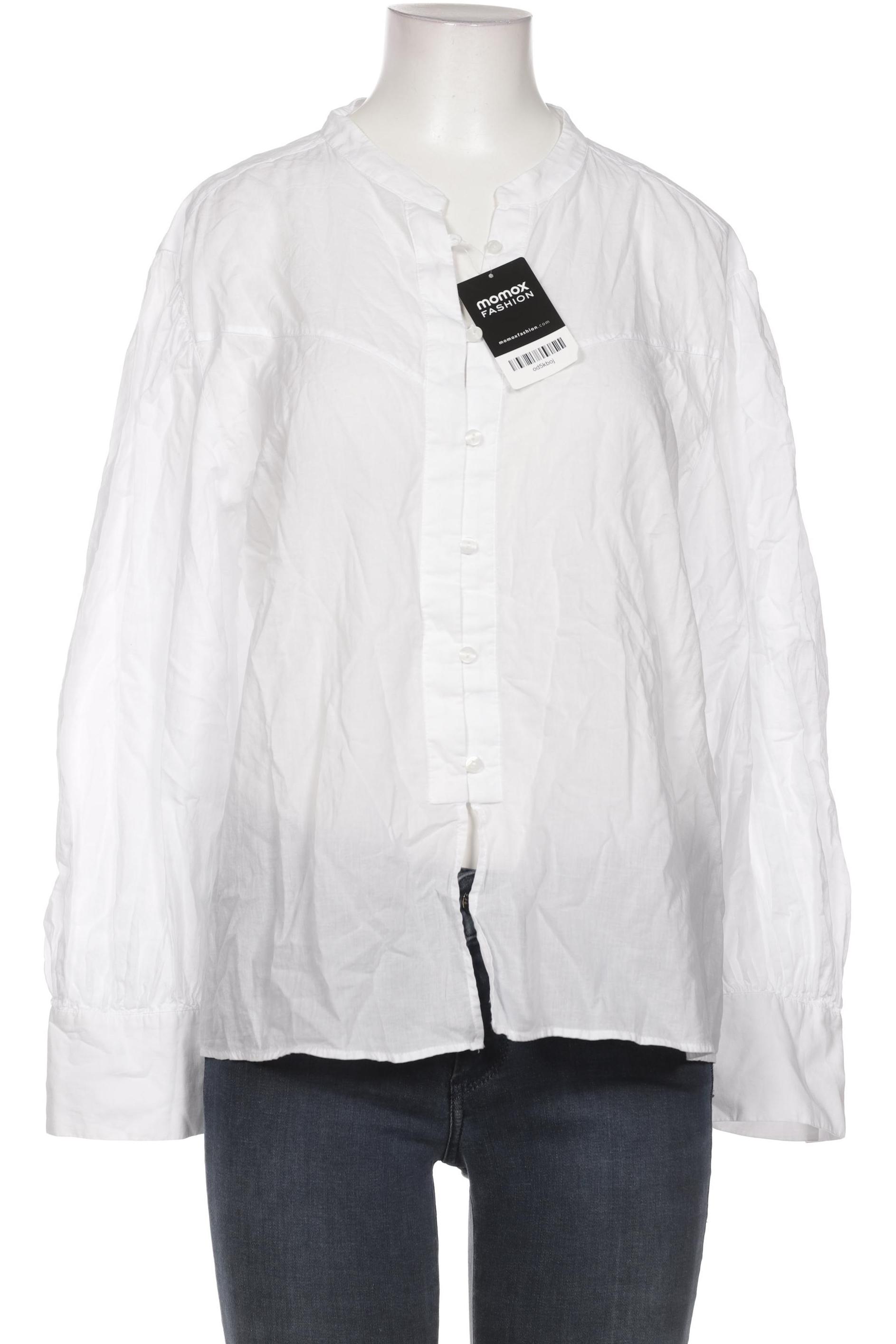 

Massimo Dutti Damen Bluse, weiß, Gr. 38
