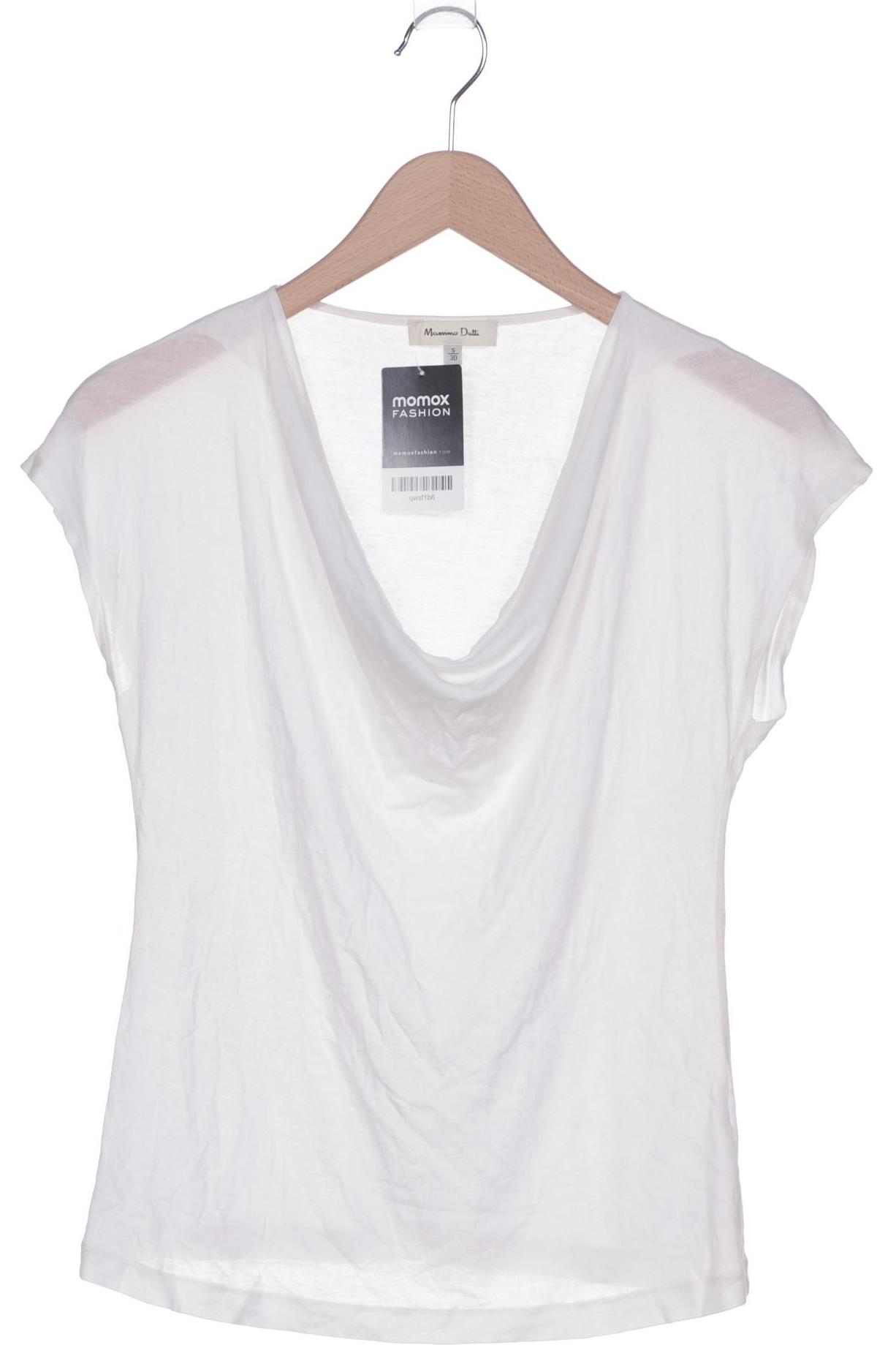 

Massimo Dutti Damen T-Shirt, weiß, Gr. 36