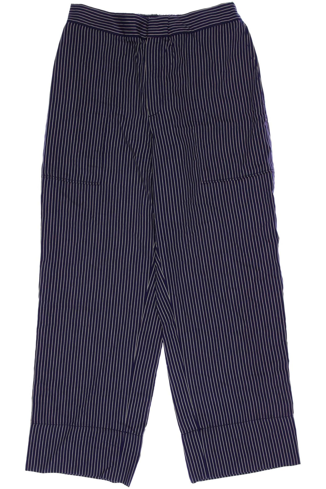 

Massimo Dutti Damen Stoffhose, marineblau, Gr. 27