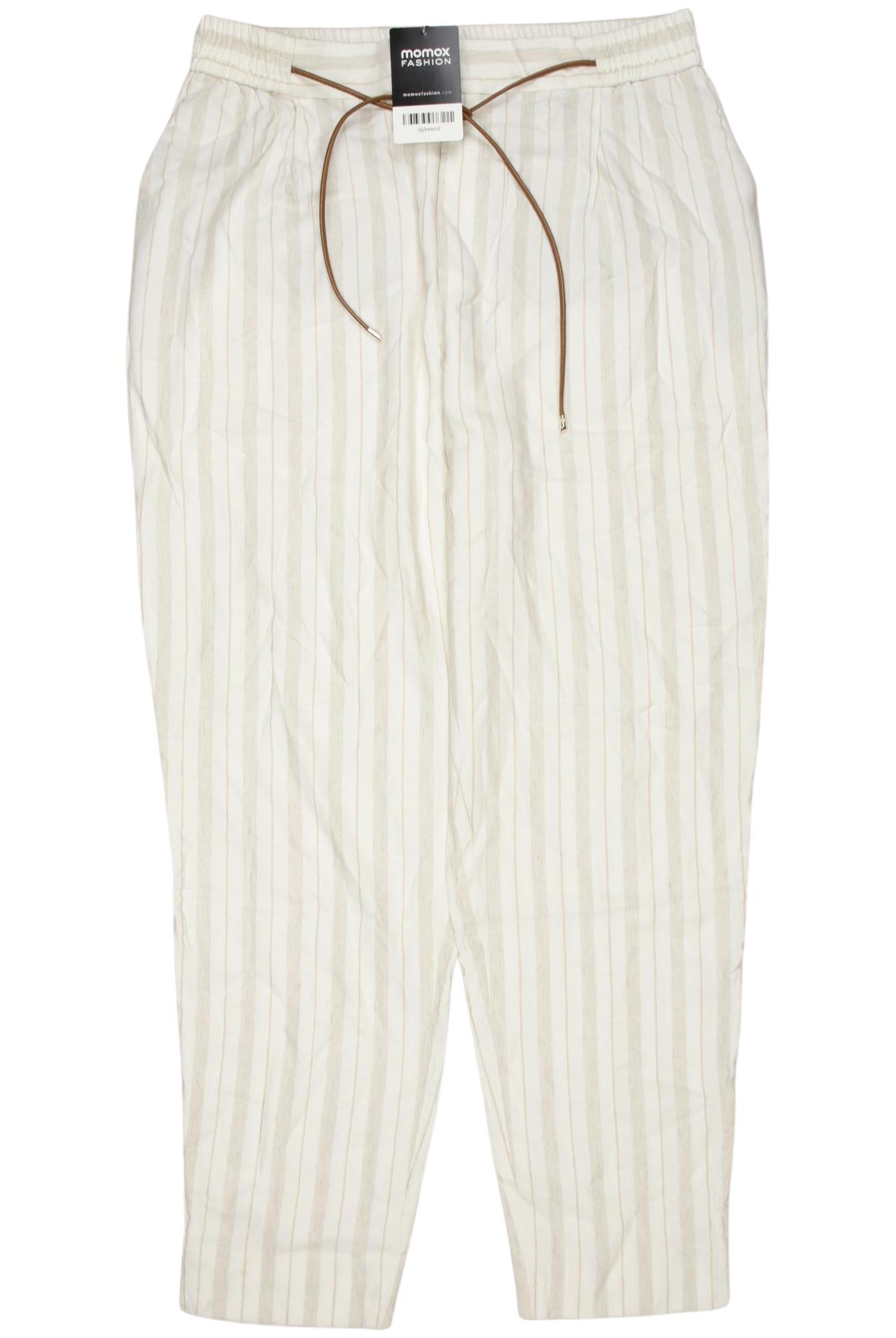 

Massimo Dutti Damen Stoffhose, cremeweiß, Gr. 42