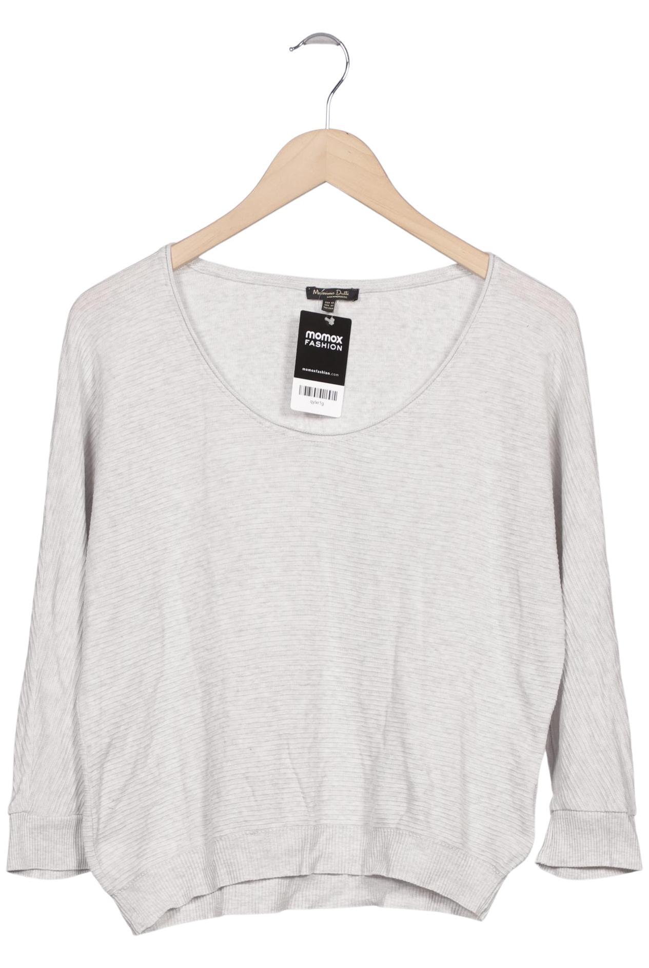 

Massimo Dutti Damen Pullover, grau, Gr. 34