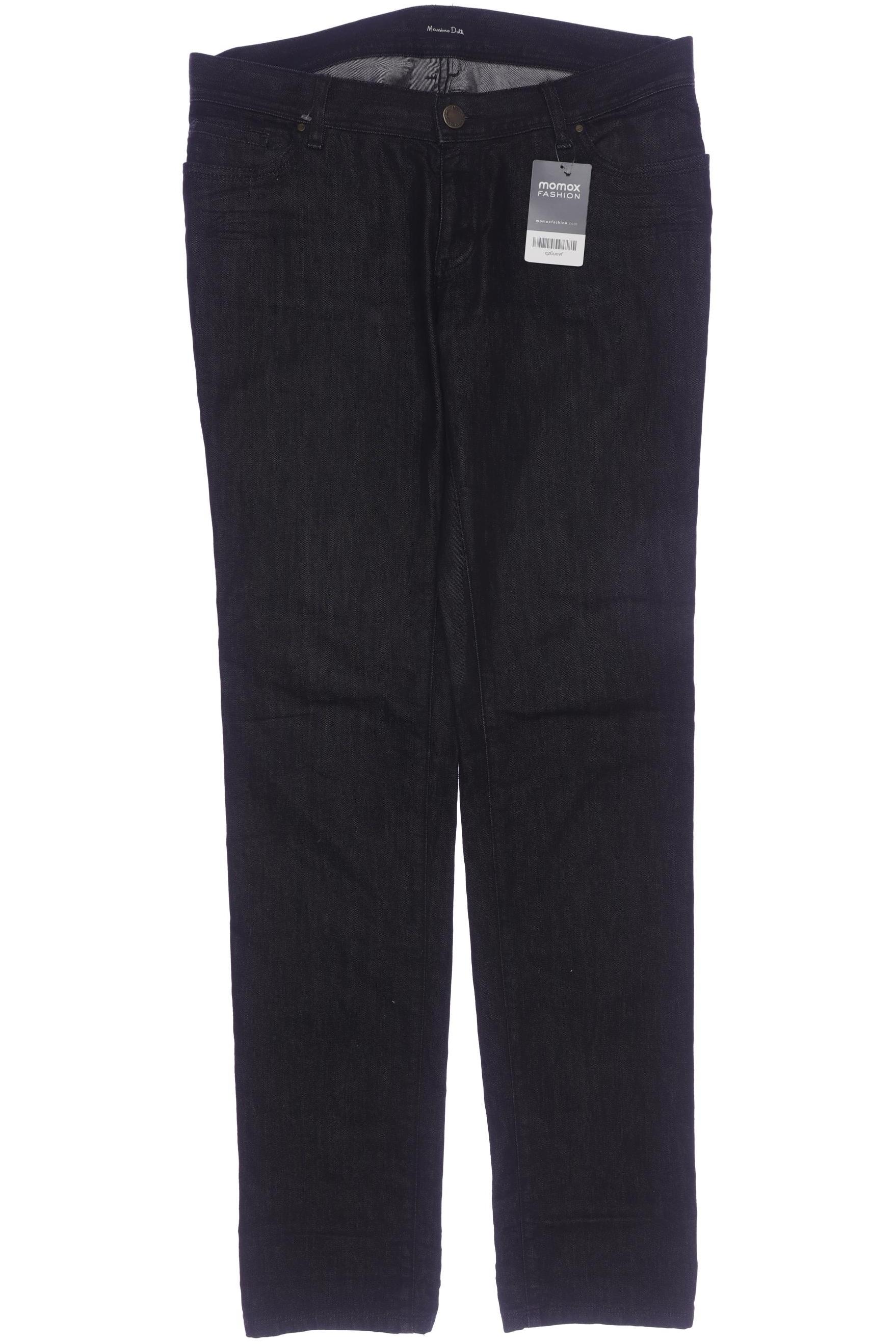 

Massimo Dutti Damen Jeans, schwarz, Gr. 42