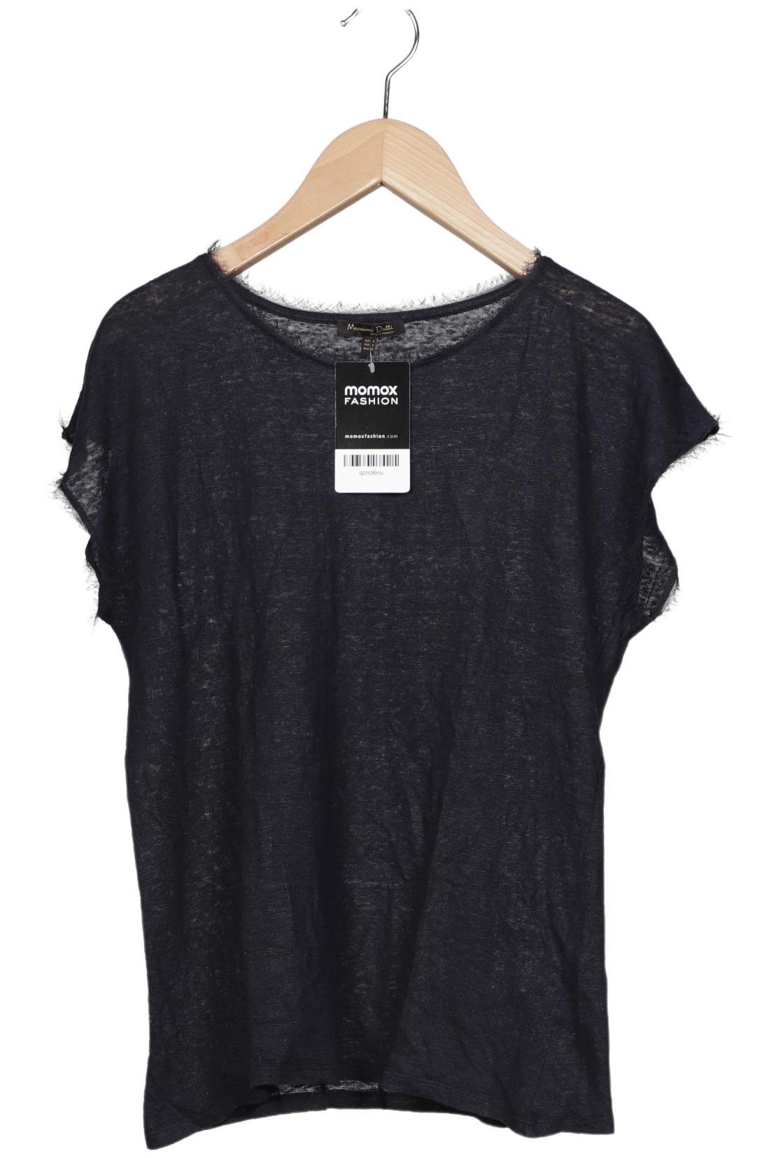 

Massimo Dutti Damen T-Shirt, marineblau, Gr. 36