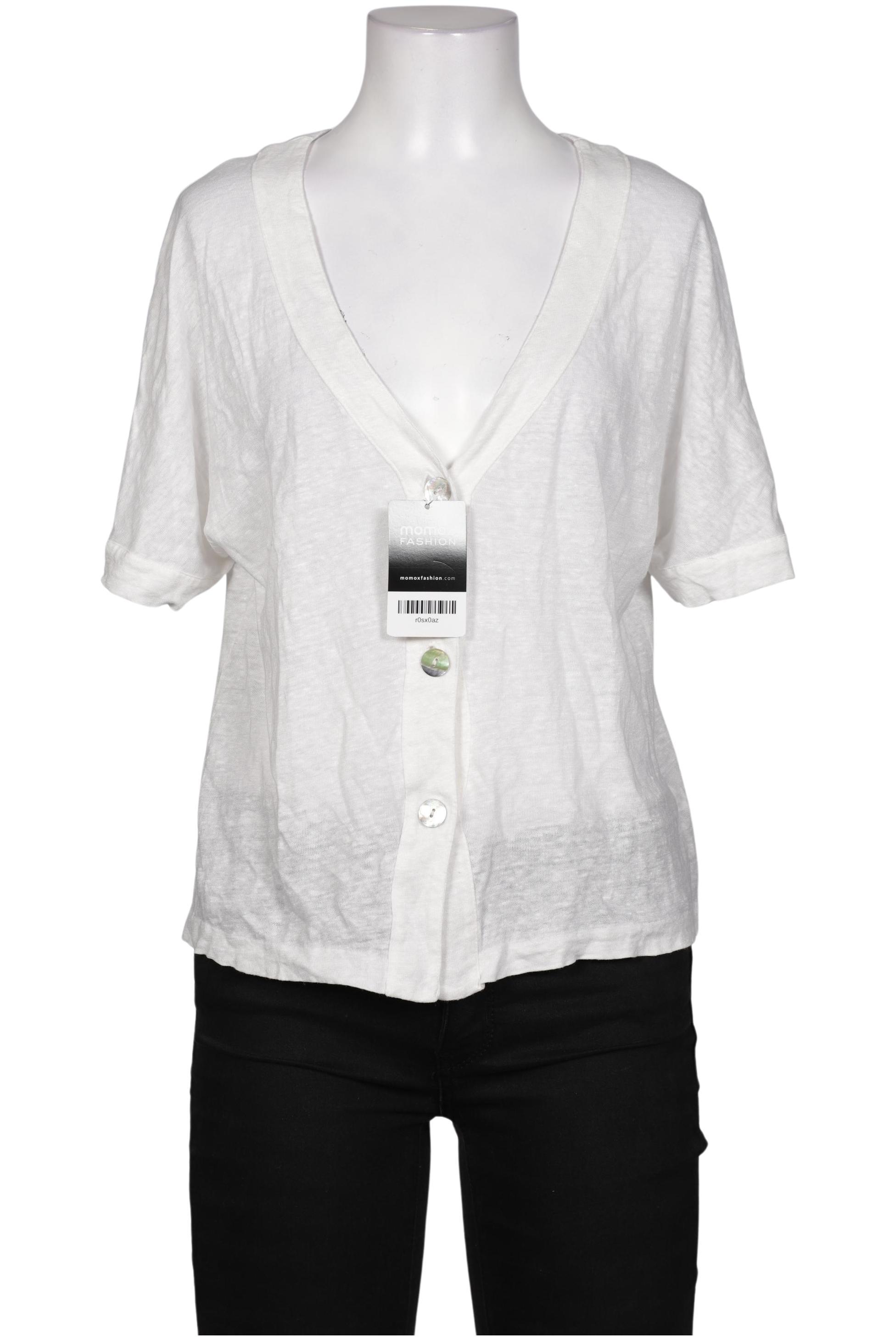 

Massimo Dutti Damen Bluse, weiß, Gr. 34