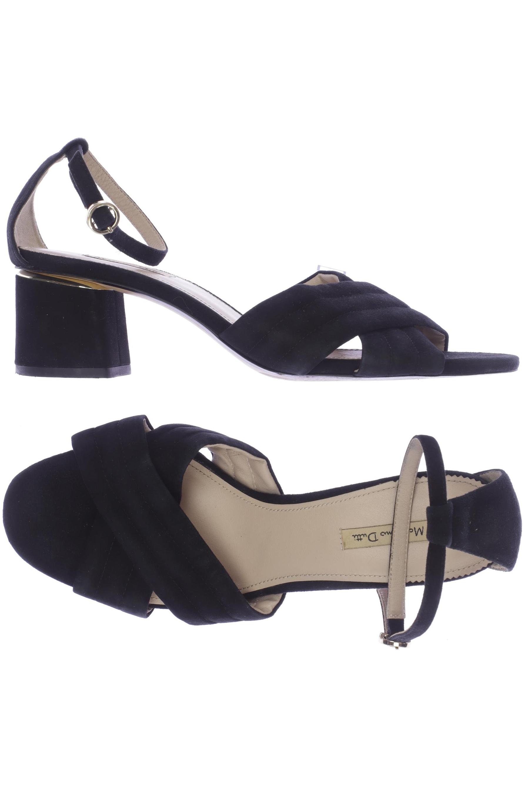 

Massimo Dutti Damen Sandale, schwarz, Gr. 41
