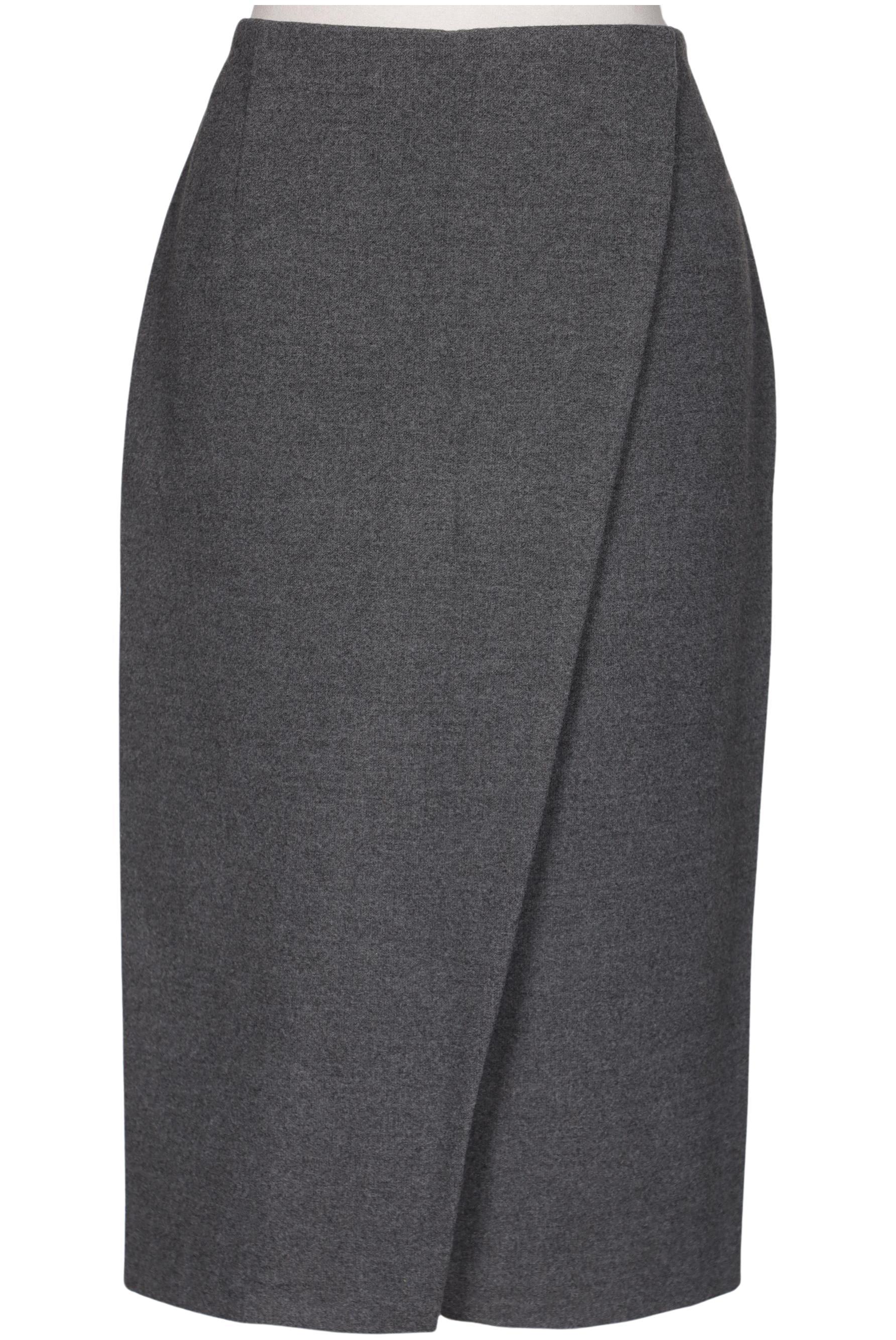 

Massimo Dutti Damen Rock, grau, Gr. 40