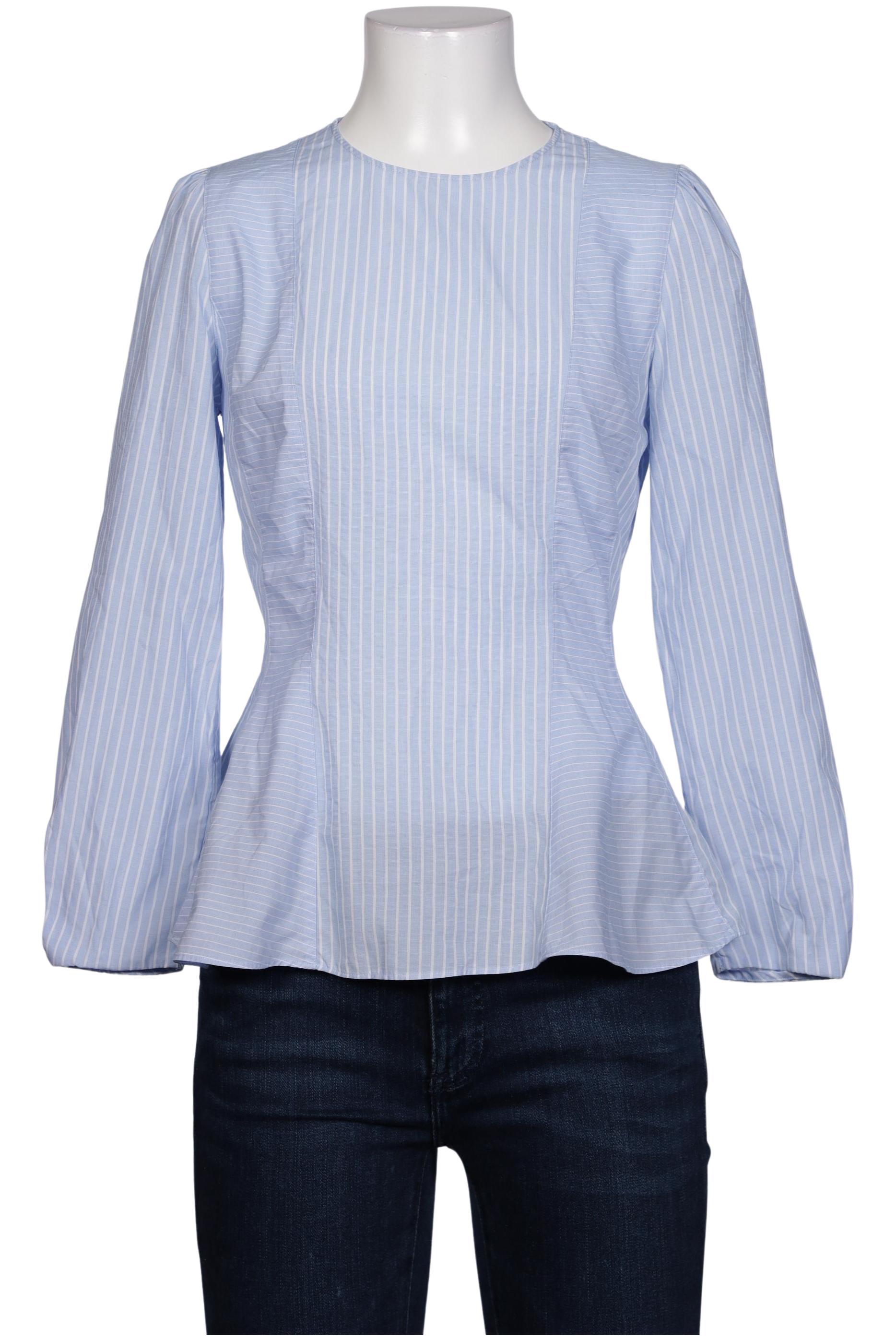 

Massimo Dutti Damen Bluse, hellblau, Gr. 38