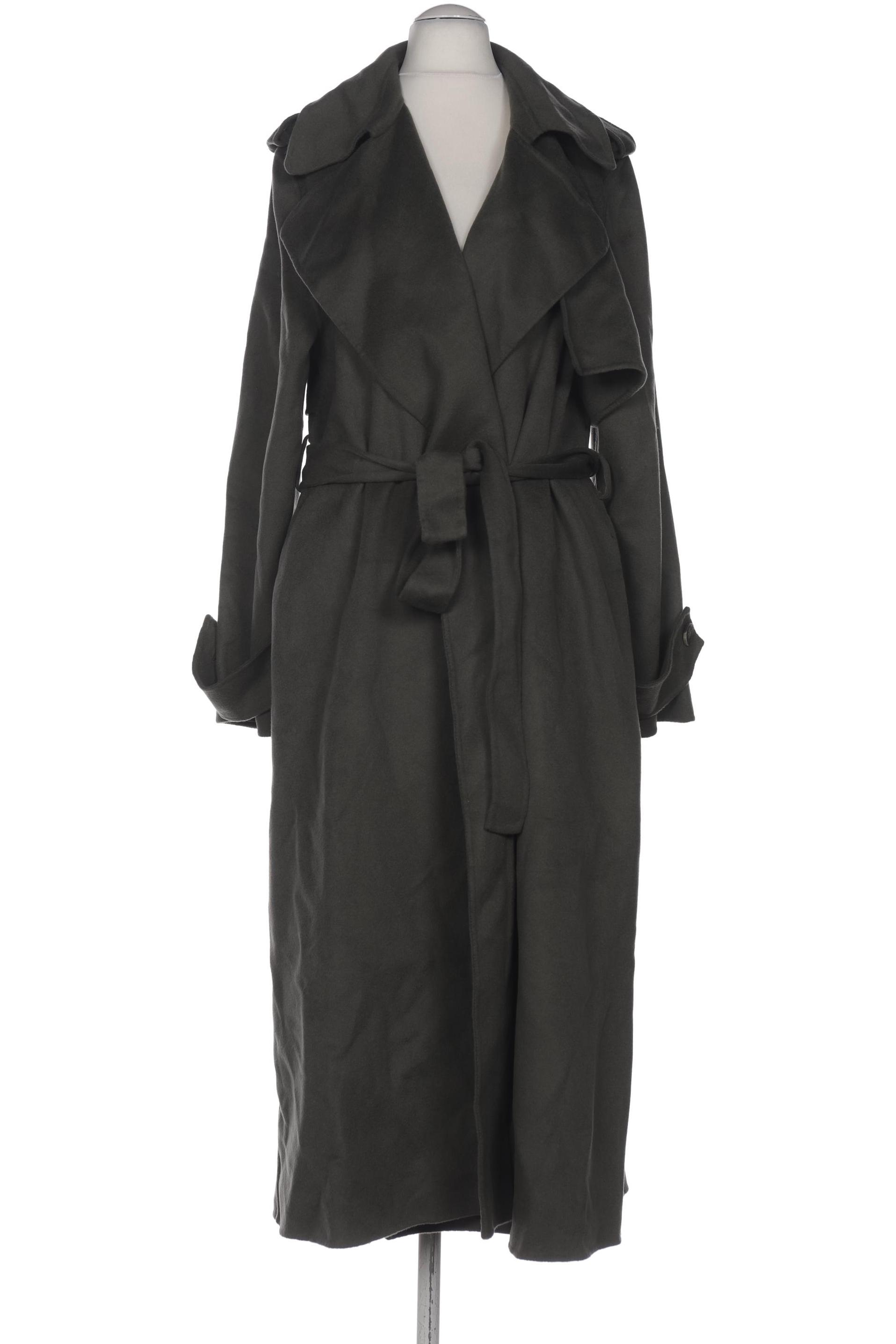 

Massimo Dutti Damen Mantel, grün, Gr. 42