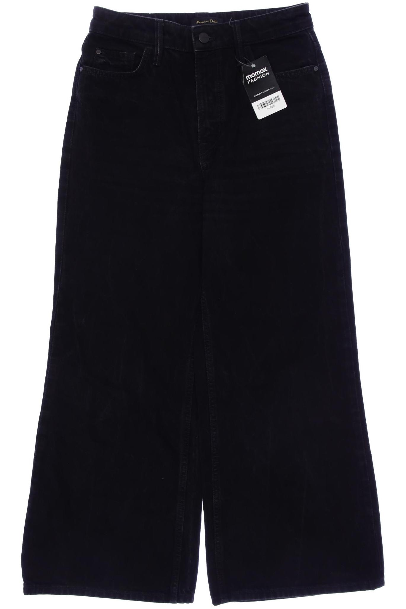 

Massimo Dutti Damen Jeans, schwarz, Gr. 36
