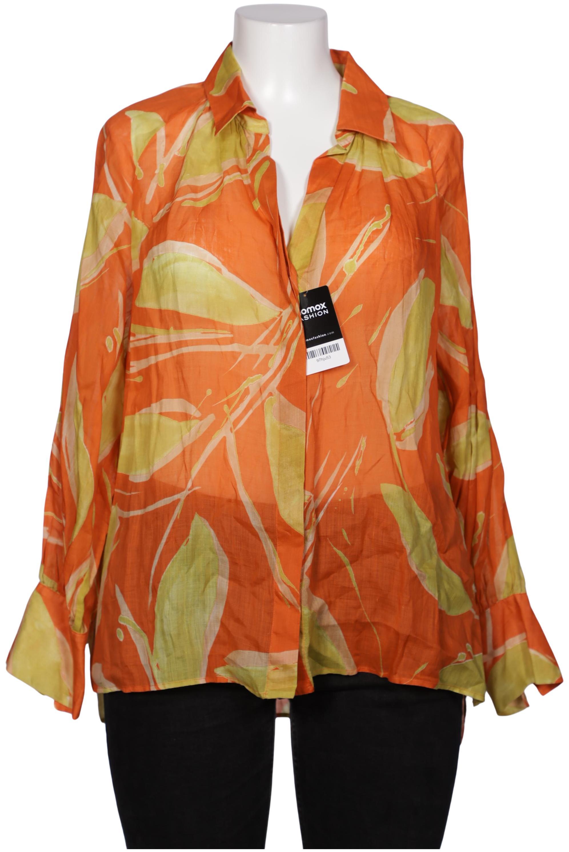 

Massimo Dutti Damen Bluse, orange, Gr. 44