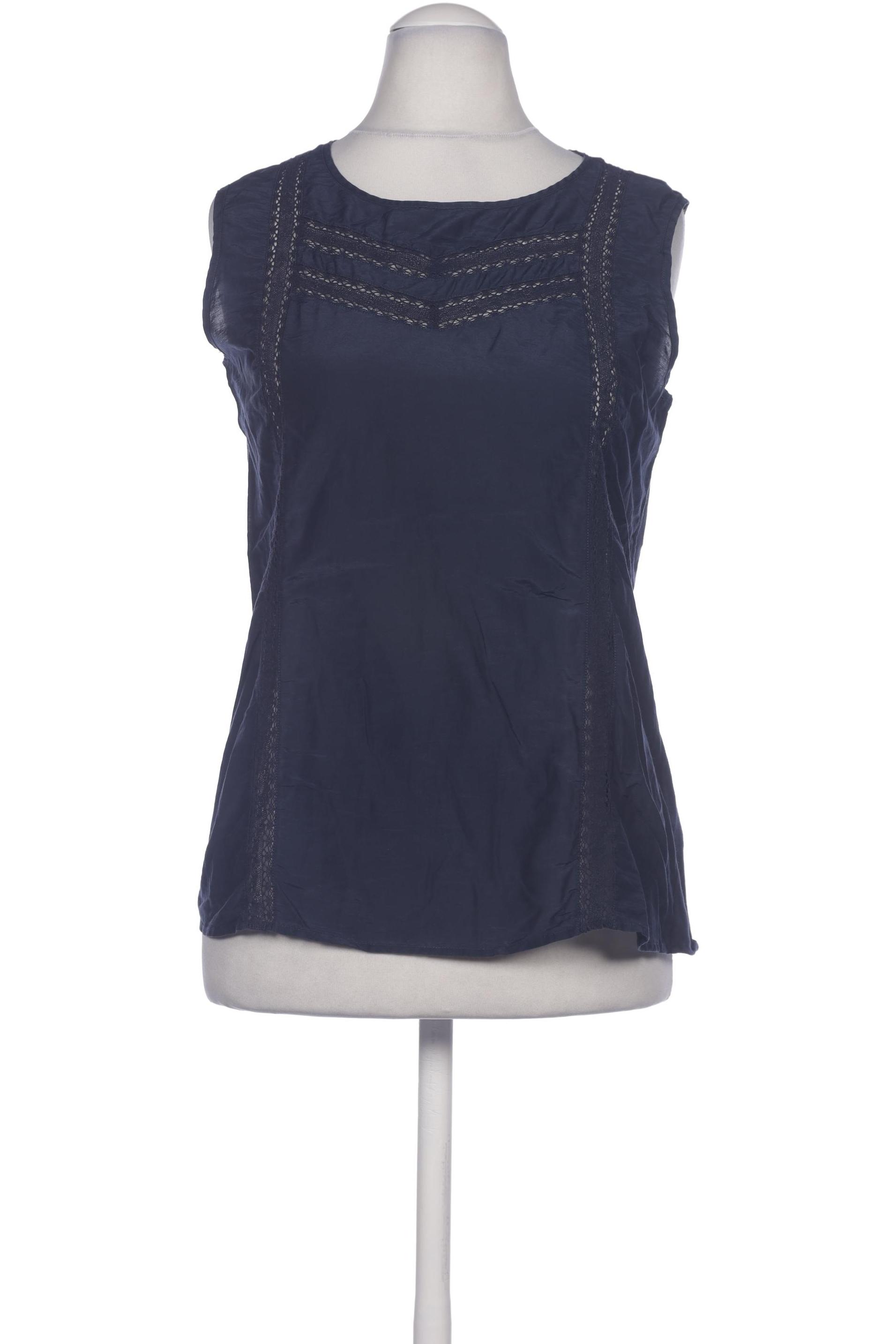 

Massimo Dutti Damen Top, marineblau, Gr. 42