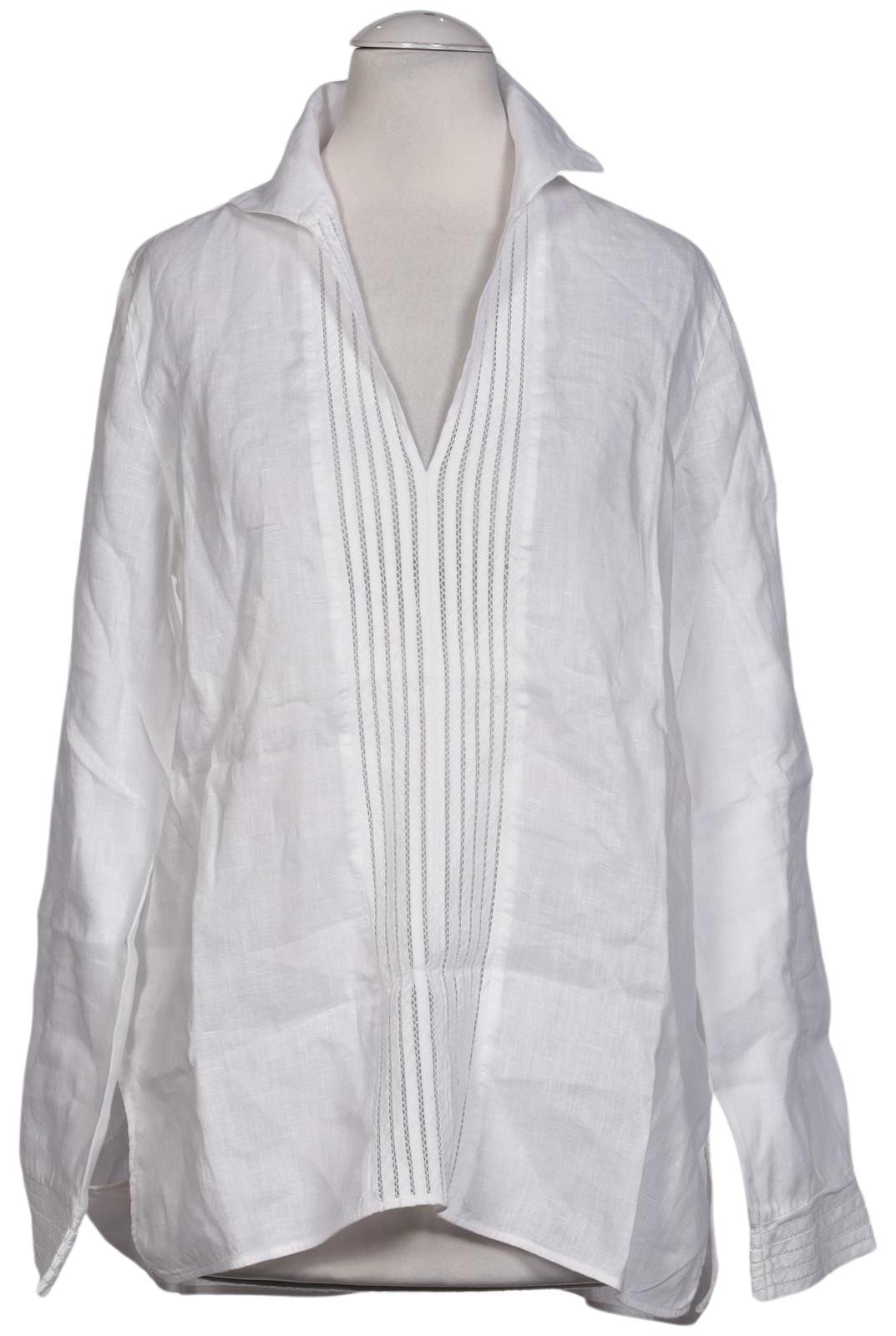 

Massimo Dutti Damen Bluse, weiß, Gr. 36